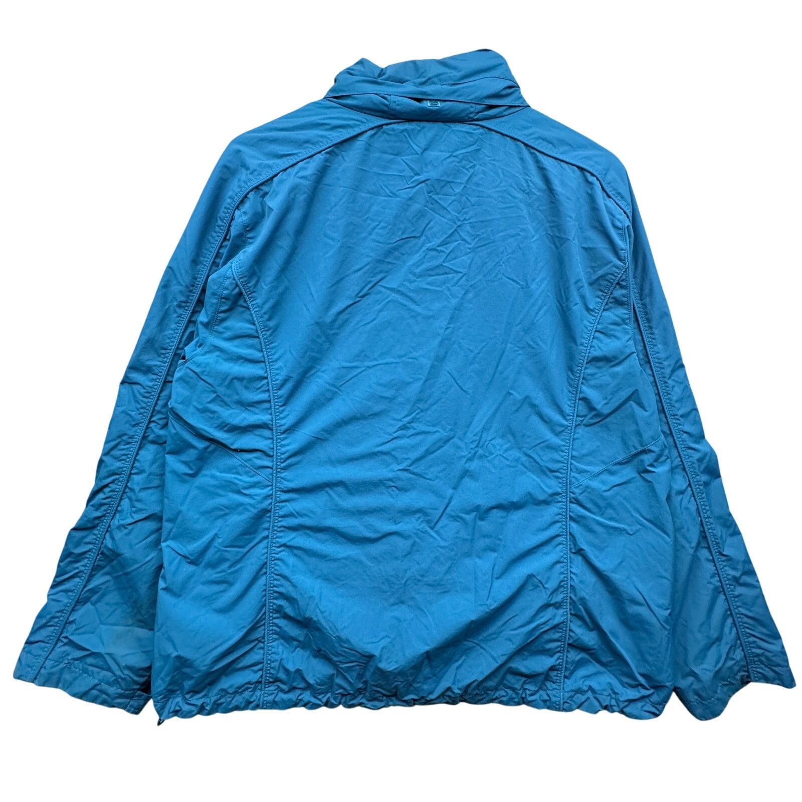 L.L. Bean LL Bean 0JPD1 Blue Full Zip Hidden Hooded Jacket Womens XL Size XL / US 12-14 / IT 48-50 - 2 Thumbnail