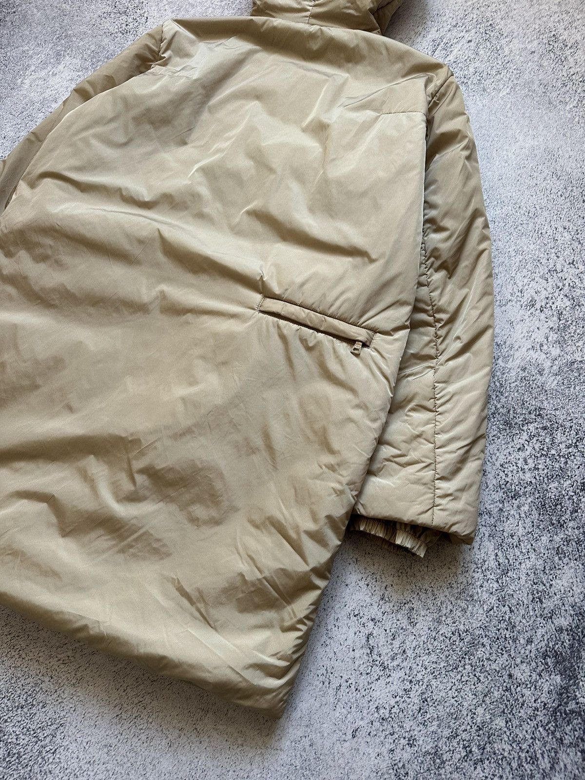 Prada Vintage Prada F/W 99 Nylon Parka Ski Jacket Beige Archive Size L / US 10 / IT 46 - 17 Thumbnail