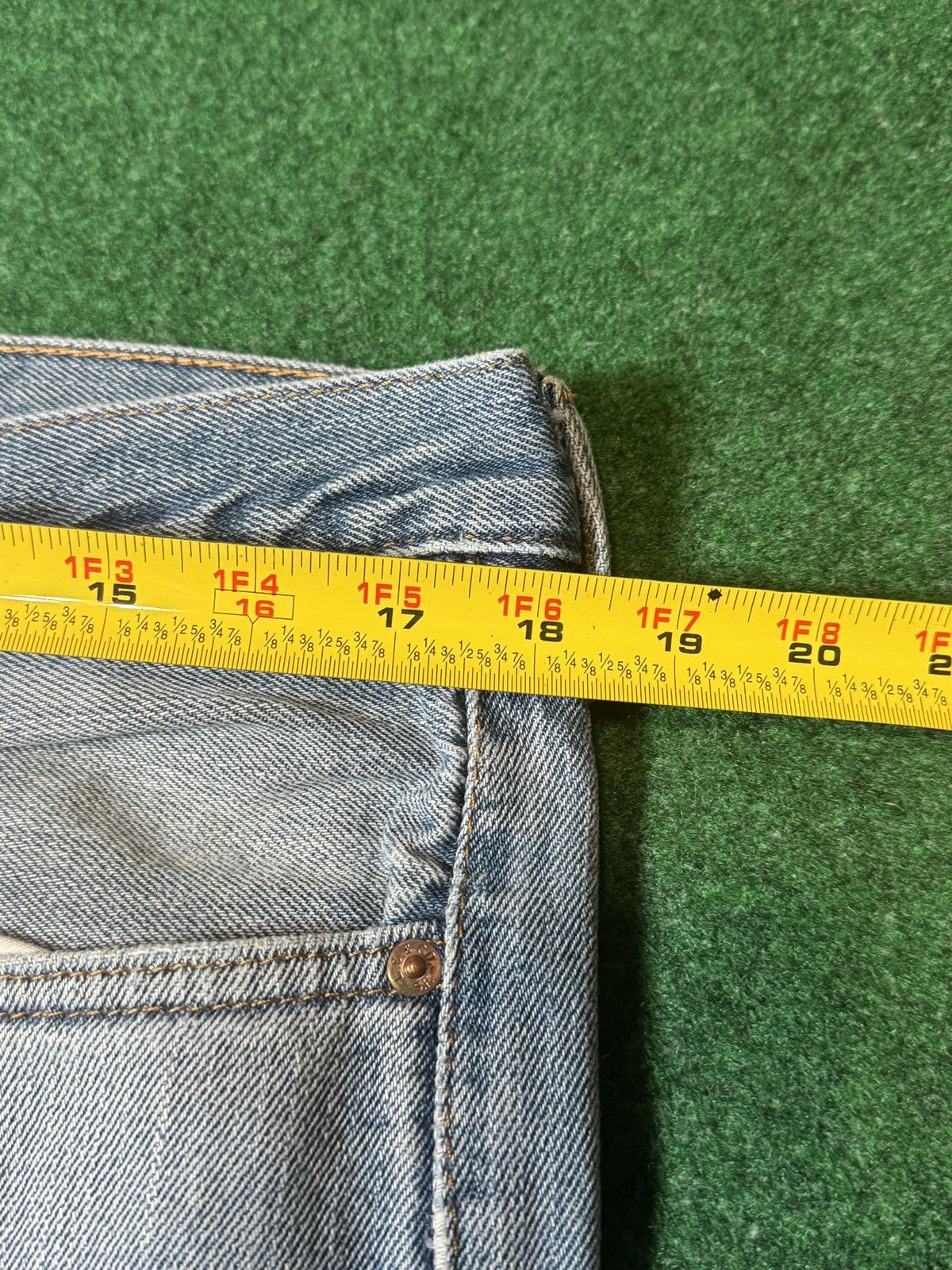 Levi's Y2k Levi’s 505 Perfect Wash Regular Fit Denim Jeans Size US 36 / EU 52 - 6 Thumbnail