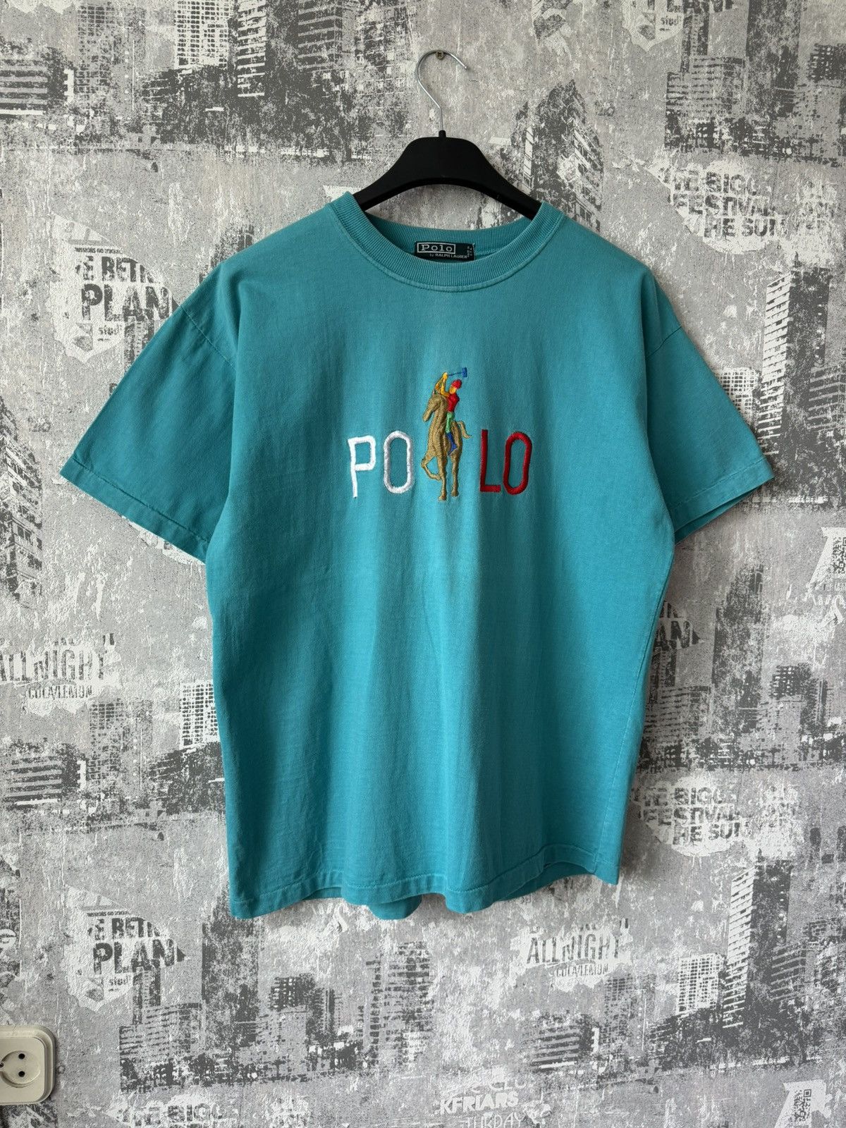 Vintage Polo Ralph Lauren Vintage T-Shirt Size US M / EU 48-50 / 2 - 1 Thumbnail