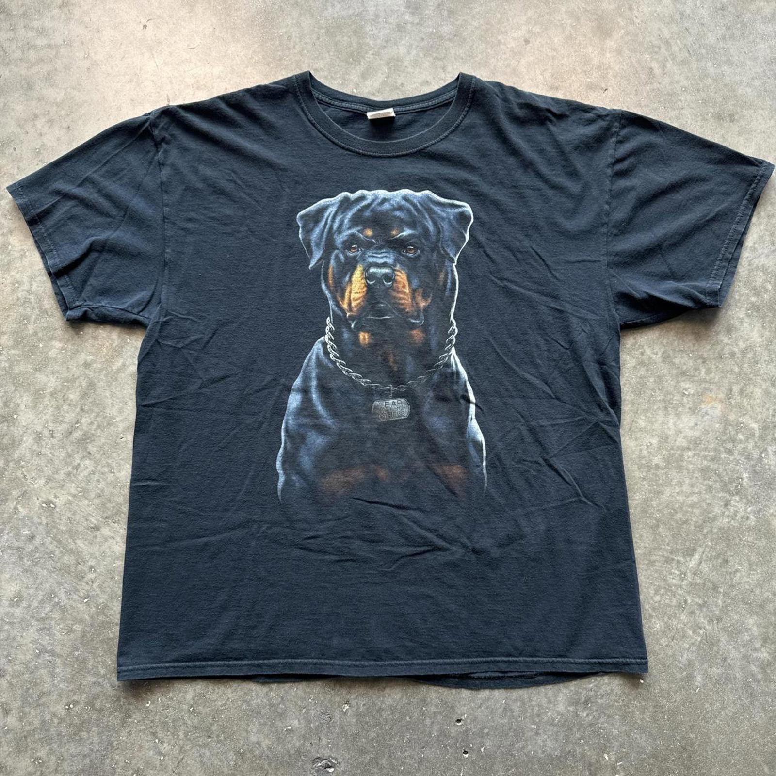 Other Vintage Ganster Rottweiler Graphic Vintage Y2k T-Shirt Size US XL / EU 56 / 4 - 1 Thumbnail