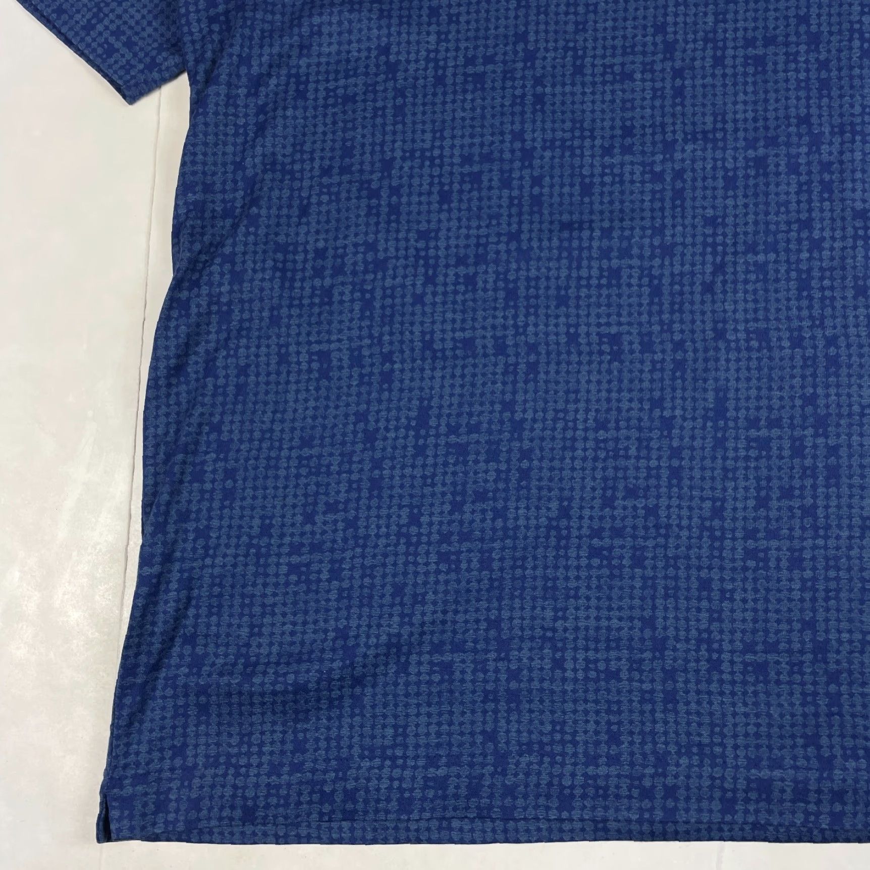 Nike Nike Polo Shirt Mens Large Blue Tiger Woods Geometric Short Sleeve Golf Outdoors Size US L / EU 52-54 / 3 - 5 Thumbnail