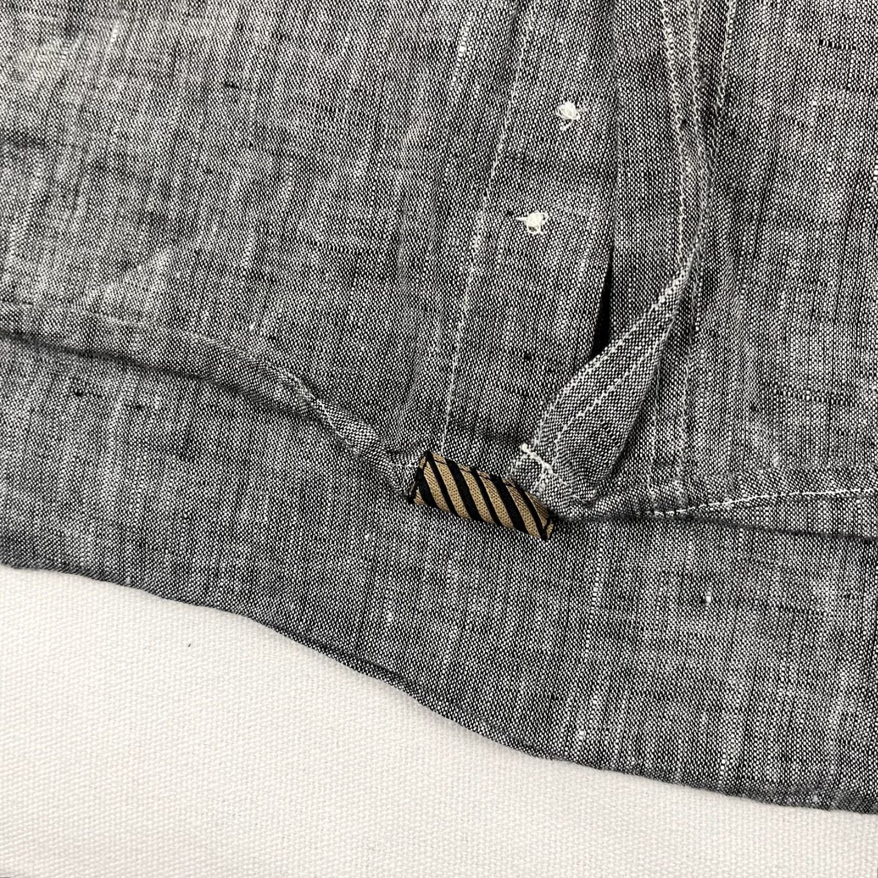 Billy Reid Billy Reid Shirt Mens Medium Standard Fit 100% Linen Button Down Gray Preppy S/S Size US M / EU 48-50 / 2 - 7 Thumbnail