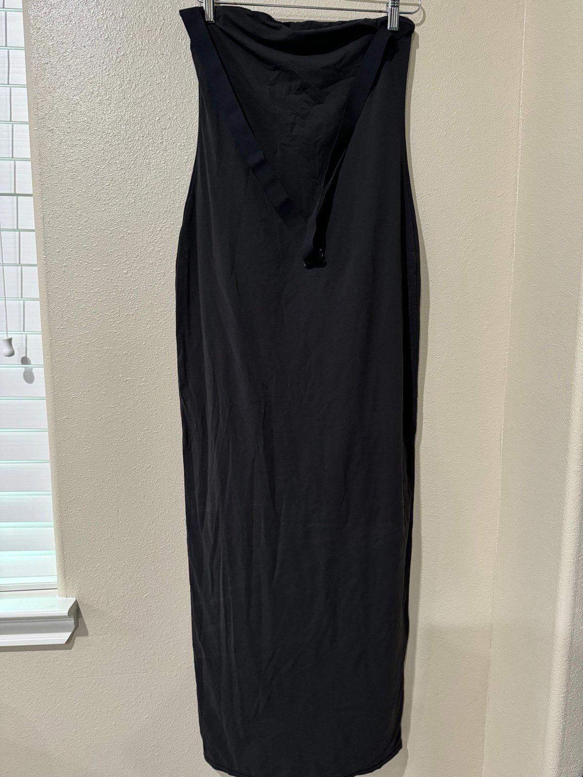 green sage dress Sage Green Satin Scoop Neck Dress With Sequin Applique And Lace Up Bac