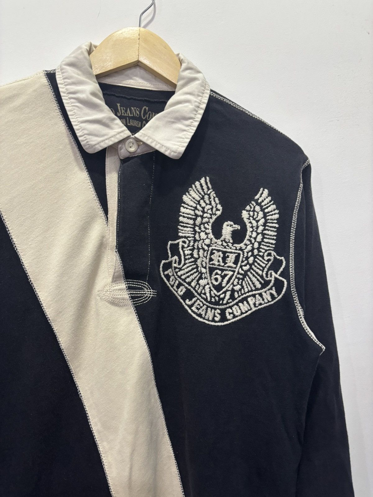 Polo Ralph Lauren Polo Jeans Company Ralph Lauren Rugby Shirt Size US L / EU 52-54 / 3 - 3 Thumbnail