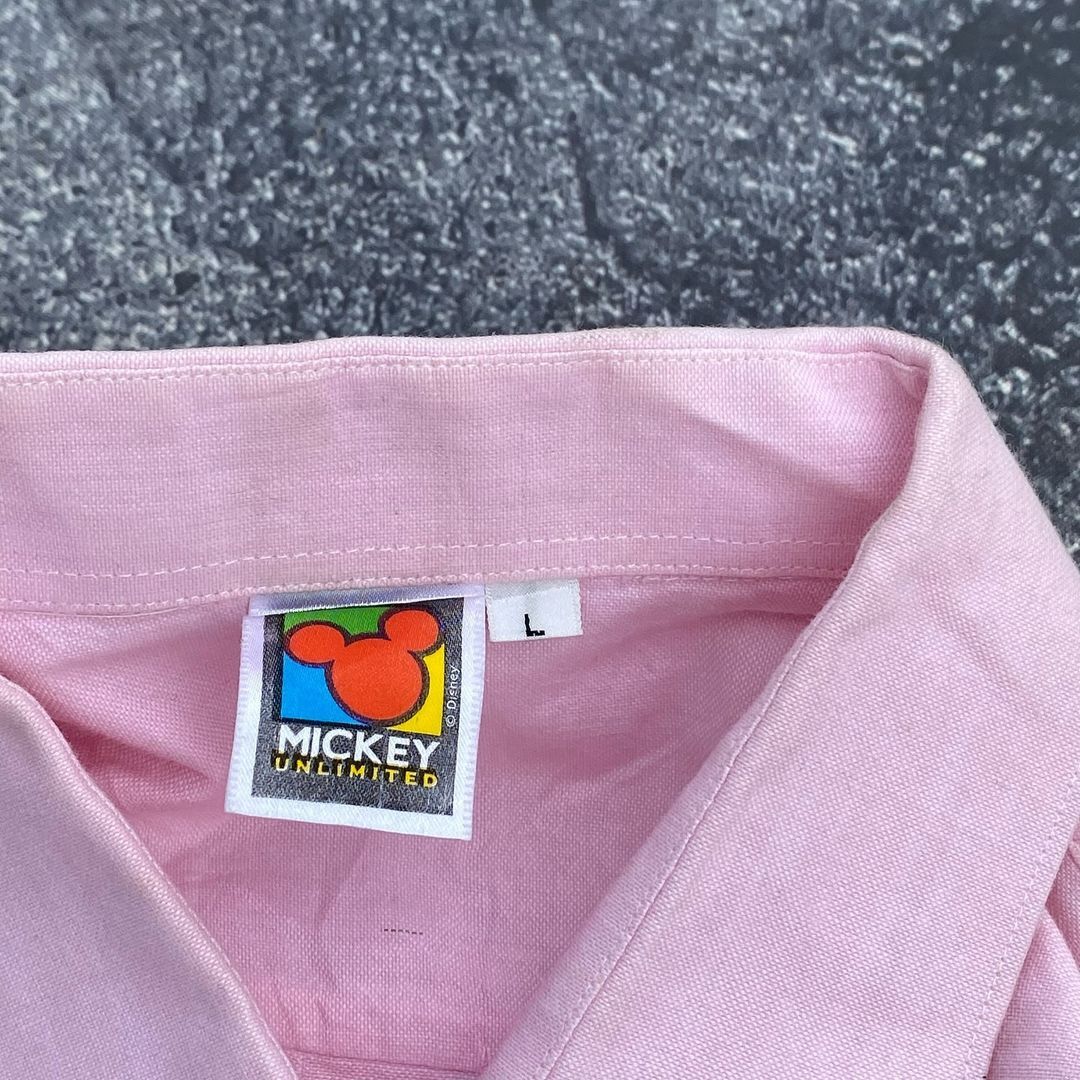 Designer × Disney × Mickey Mouse Mickey pink shirt Size US L / EU 52-54 / 3 - 4 Thumbnail