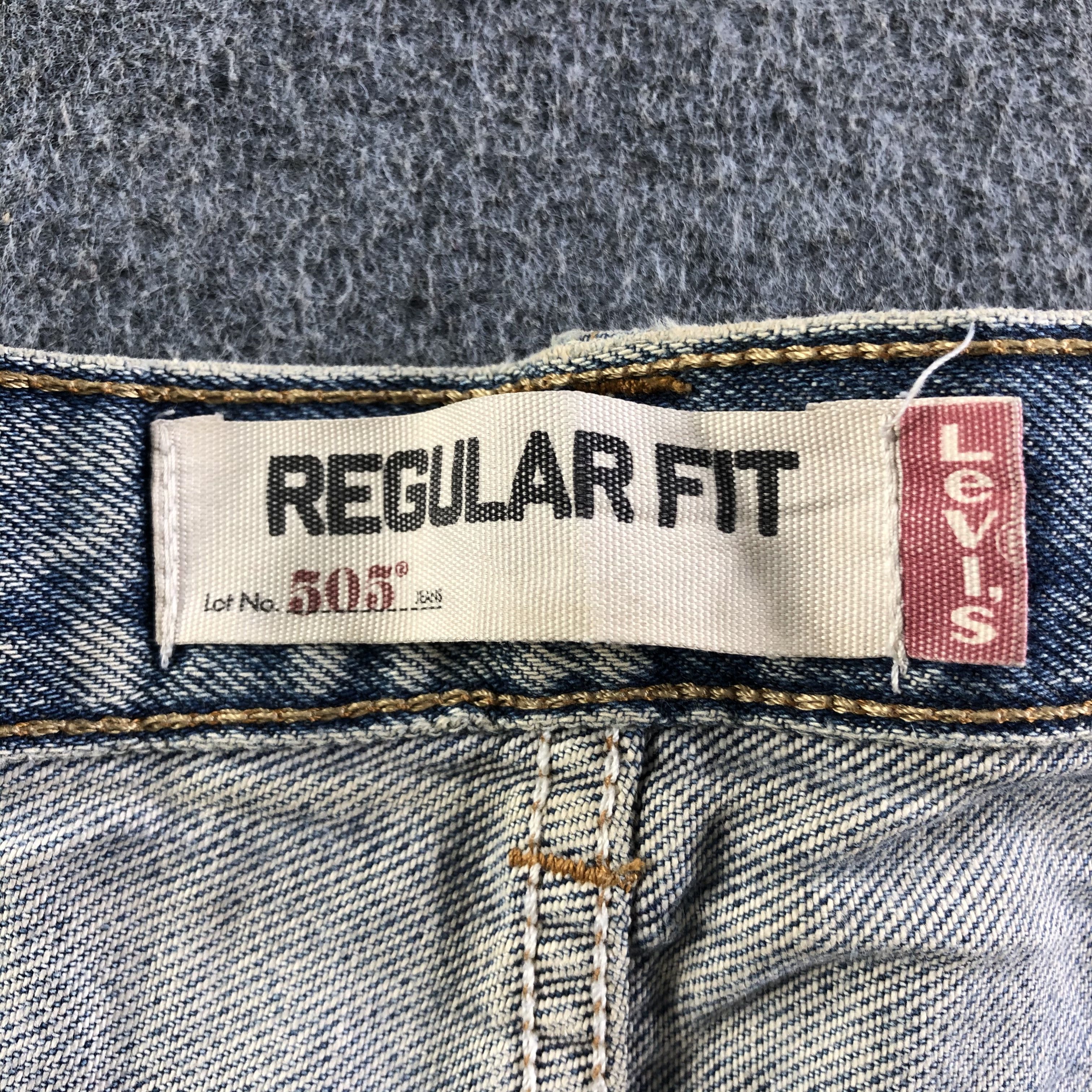 Levi's Vintage Levis 505 Jeans-J3364 Size US 34 / EU 50 - 11 Thumbnail