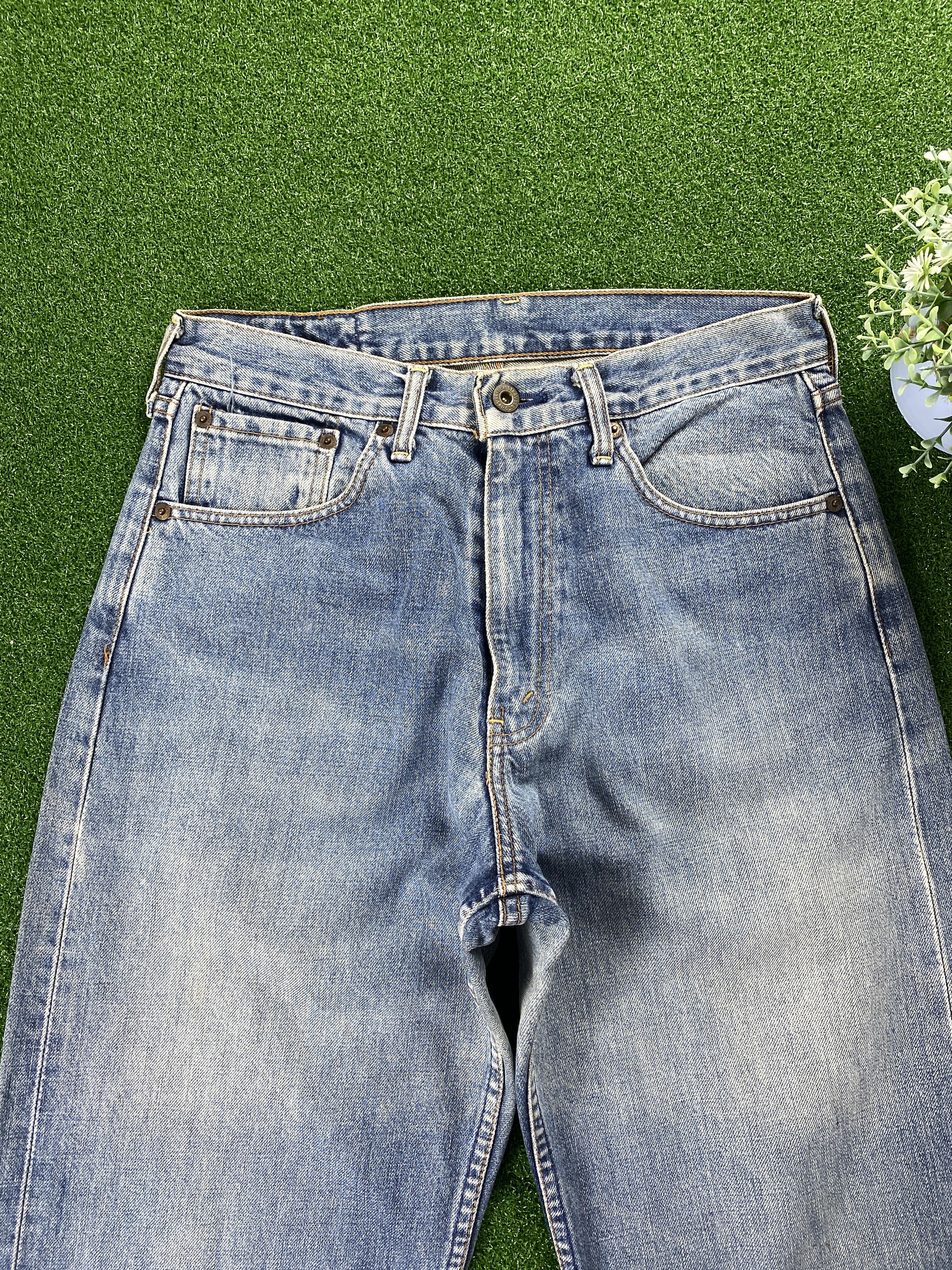 Levi's 💢 Rindem Selvedge Vintage Levi's 504 Faded Jeans CP0085 Size US 30 / EU 46 - 2 Thumbnail