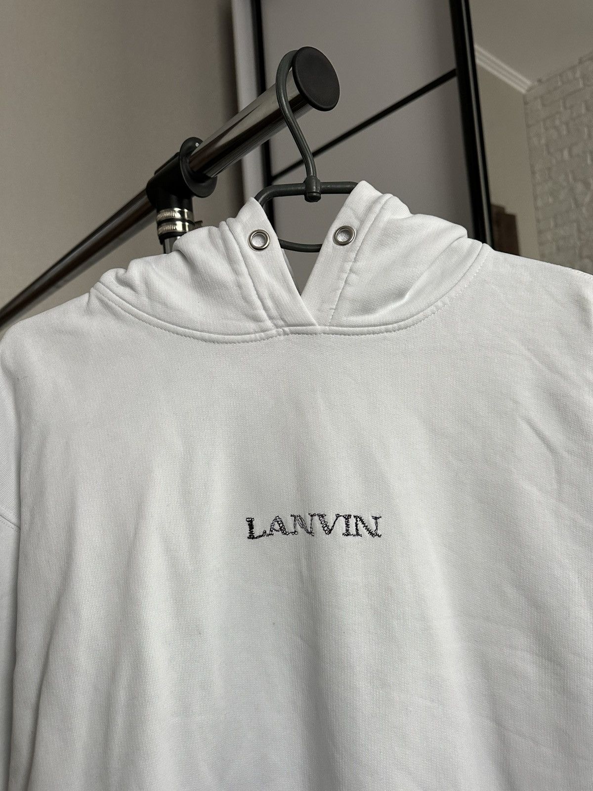 Lanvin Lanvin Paris Hoodie Pullover Size US XL / EU 56 / 4 - 6 Thumbnail