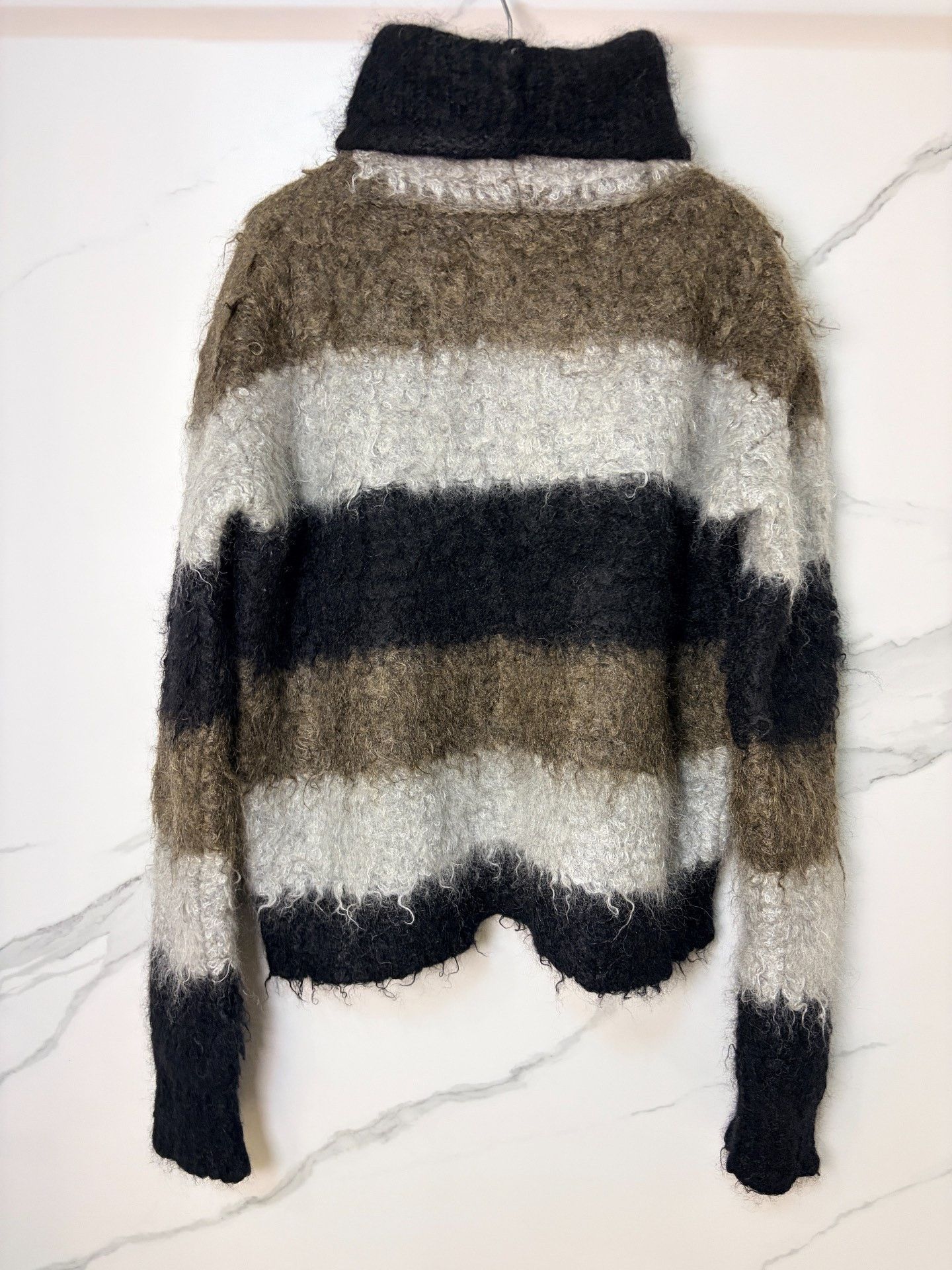 Saint Laurent Paris Saint Laurent SLP 2017 Wool Mohair Turtleneck Sweater Size US L / EU 52-54 / 3 - 2 Thumbnail