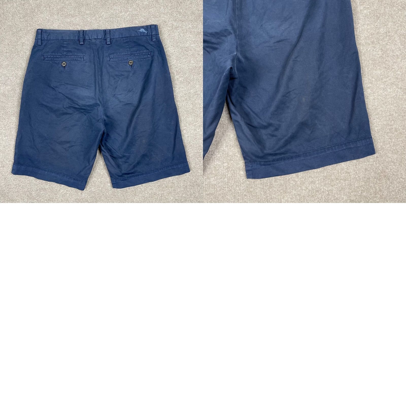 Tommy Bahama Tommy Bahama Mens Chino Shorts 30 x 9 Blue Lightweight Casual Bermuda Relaxed Men’s 30 Blue Chino Shorts Size US 30 / EU 46 - 8 Thumbnail