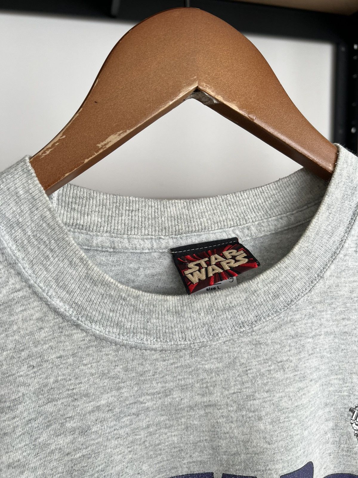 Vintage Vintage 90s Star Wars Episode 1 Battle Droid Movie T-shirt Size US L / EU 52-54 / 3 - 8 Thumbnail