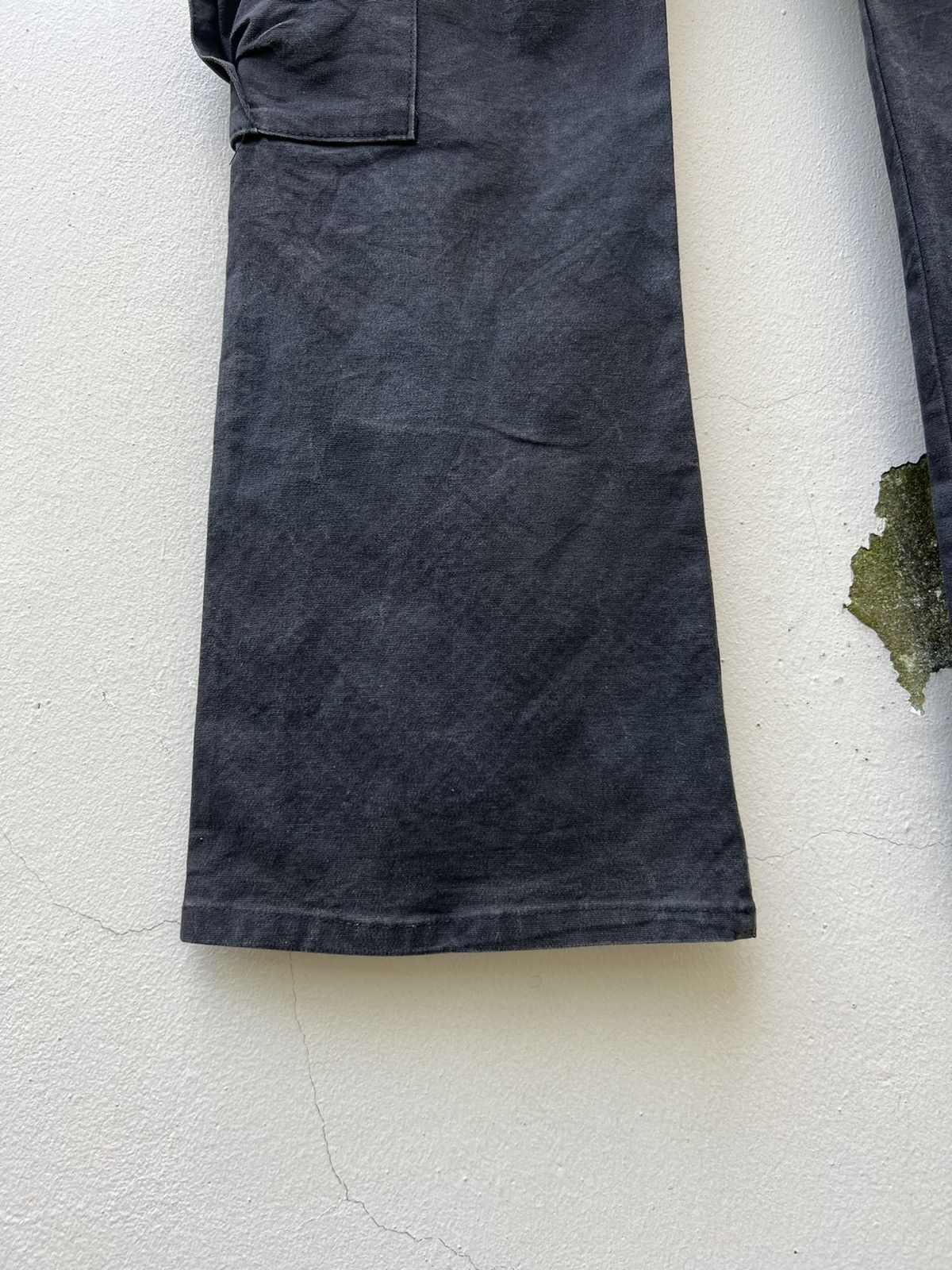 Vintage Vintage Modzart London Fade Camo Stretch Cargo Flare Trouser Size US 27 - 17 Thumbnail