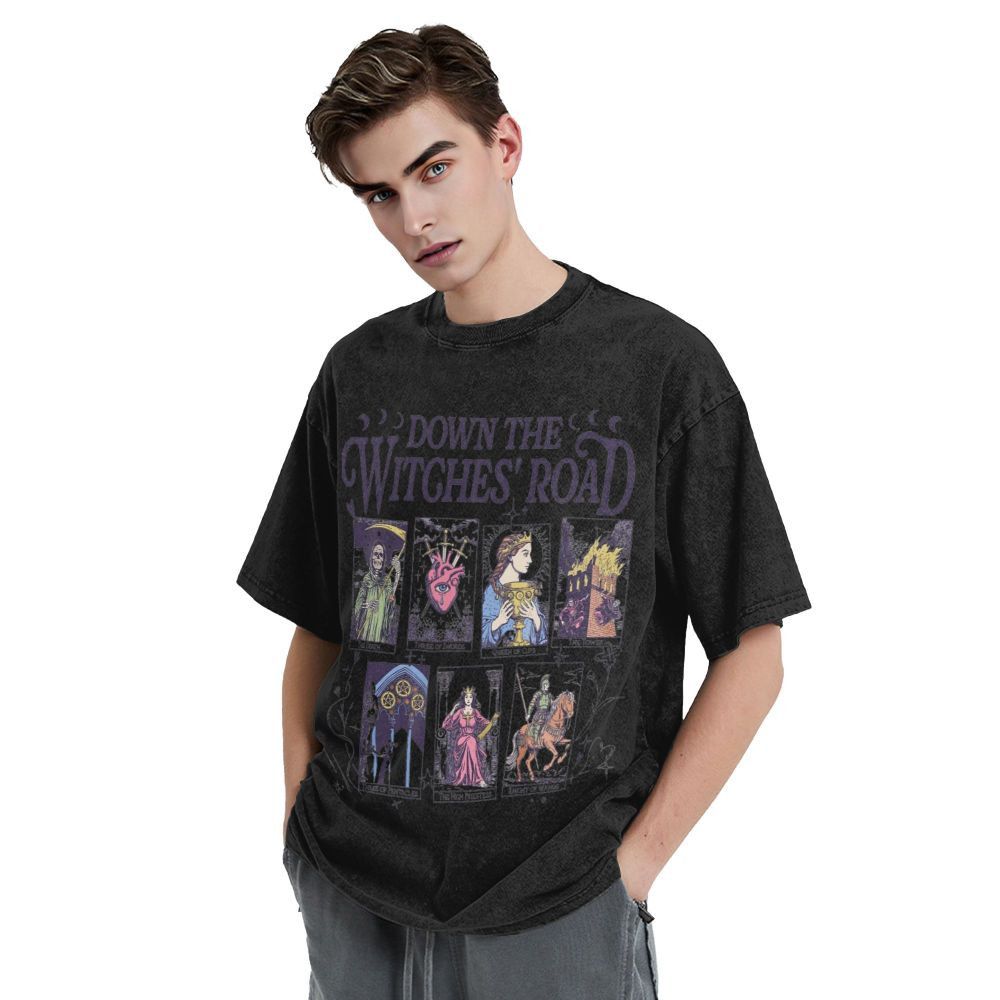 Japanese Brand × Vintage T-shirt Agatha All Along Down The Witch Road Tarot Size US XL / EU 56 / 4 - 3 Thumbnail