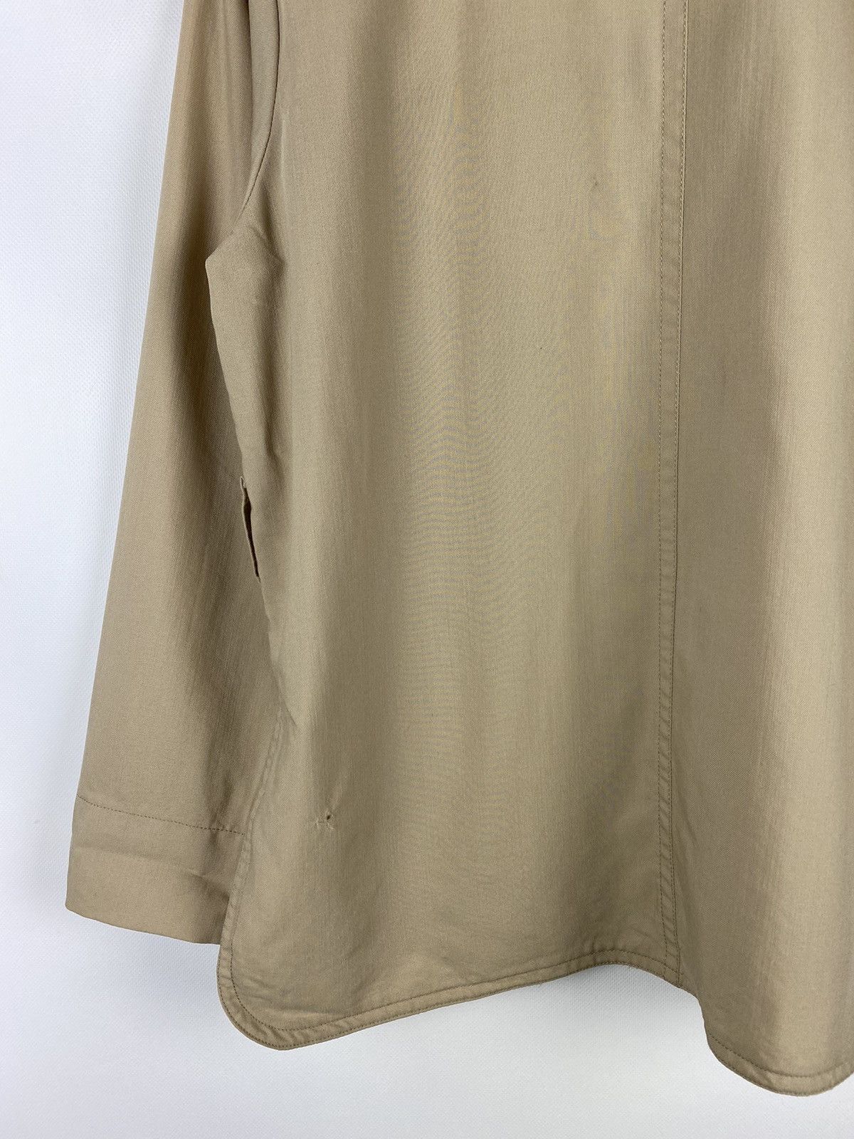 Vintage × Yves Saint Laurent Vintage Yves Saint Lauren YSL wool belted blazer jacket Size M / US 6-8 / IT 42-44 - 15 Thumbnail