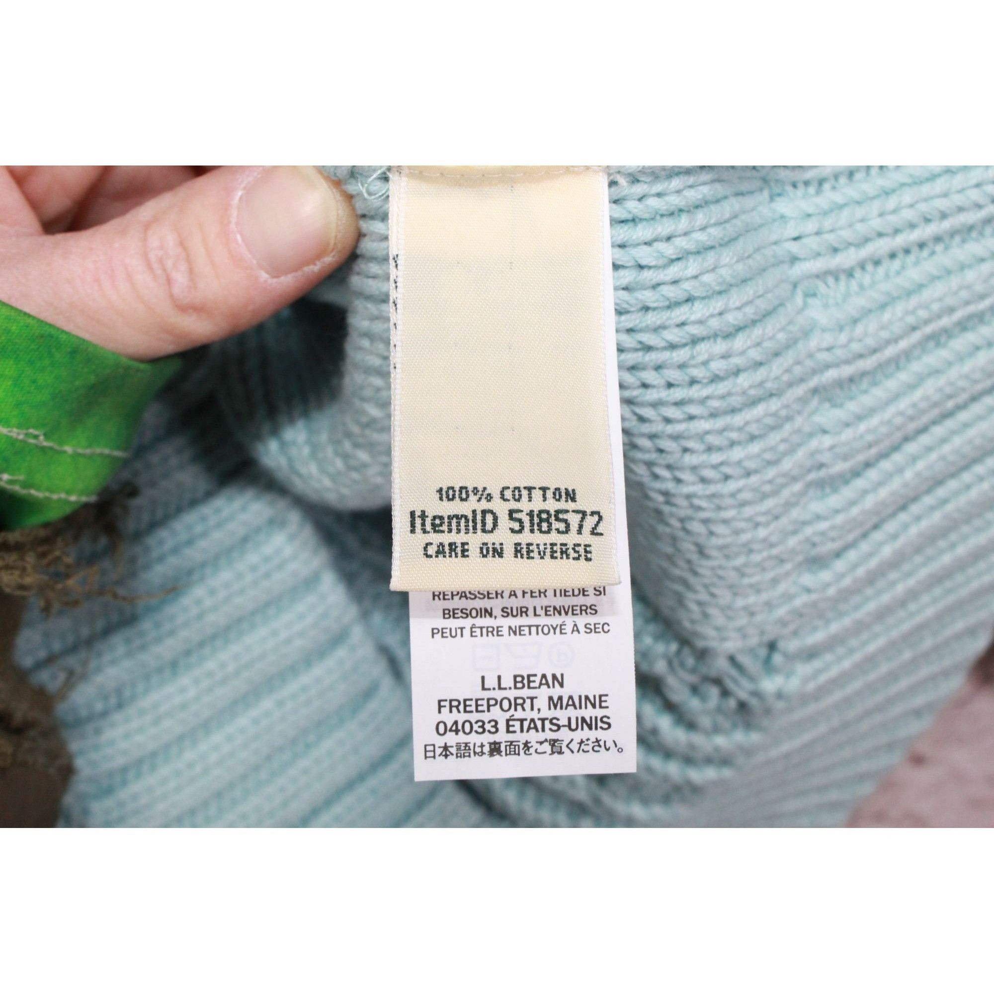 L.L. Bean LL Bean Women's Double L Cable Sweater Crewneck Size S / US 4 / IT 40 - 8 Thumbnail