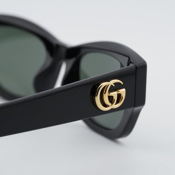 Gucci Gucci GG1954SA 001 Sunglasses Black Cat Eye Frame Size ONE SIZE - 6 Thumbnail