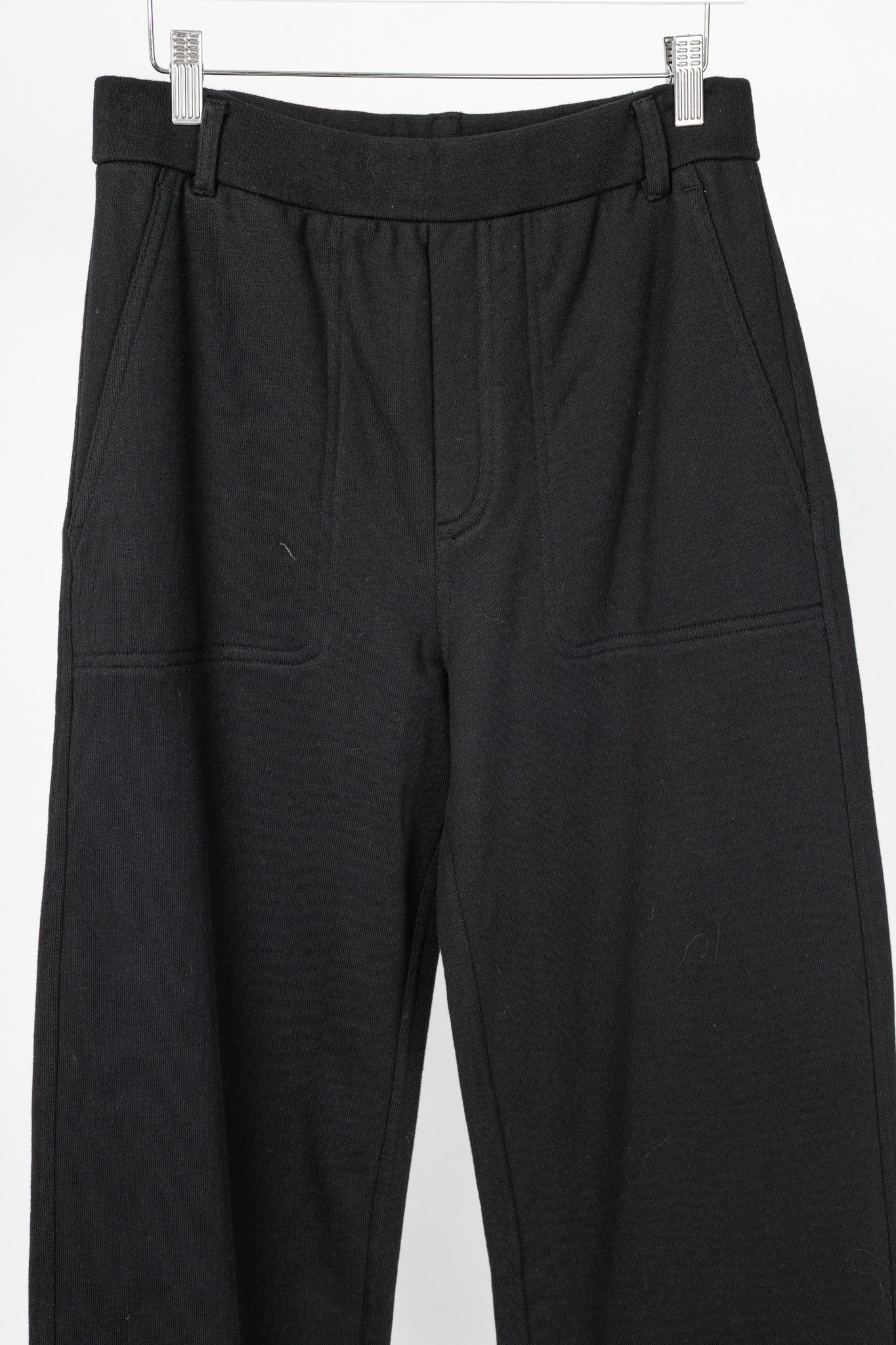 Tibi Tibi Cecil Black Peruvian Cotton Sweatpant Size 28" / US 6 / IT 42 - 3 Thumbnail