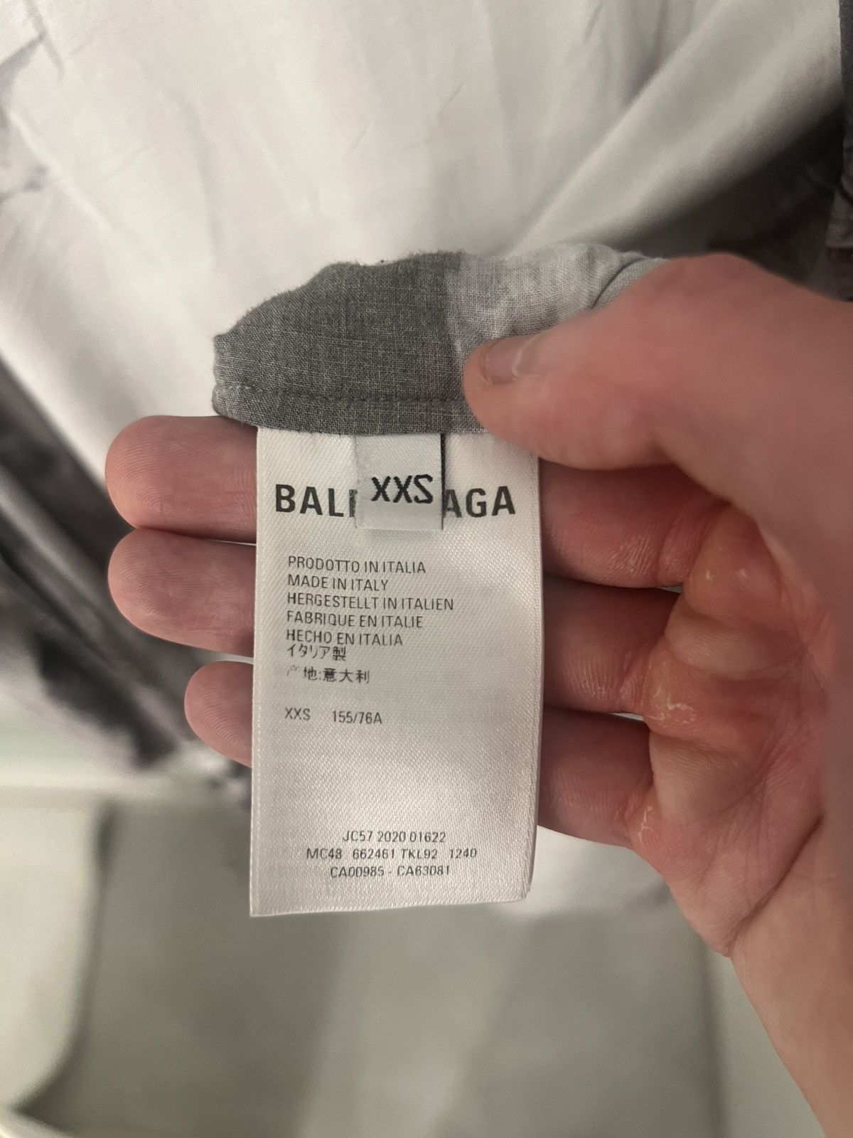 Balenciaga Balenciaga Wardrobe Unifit Graphic Shirt XXS Size XXS / US 00 / IT 34 - 5 Thumbnail