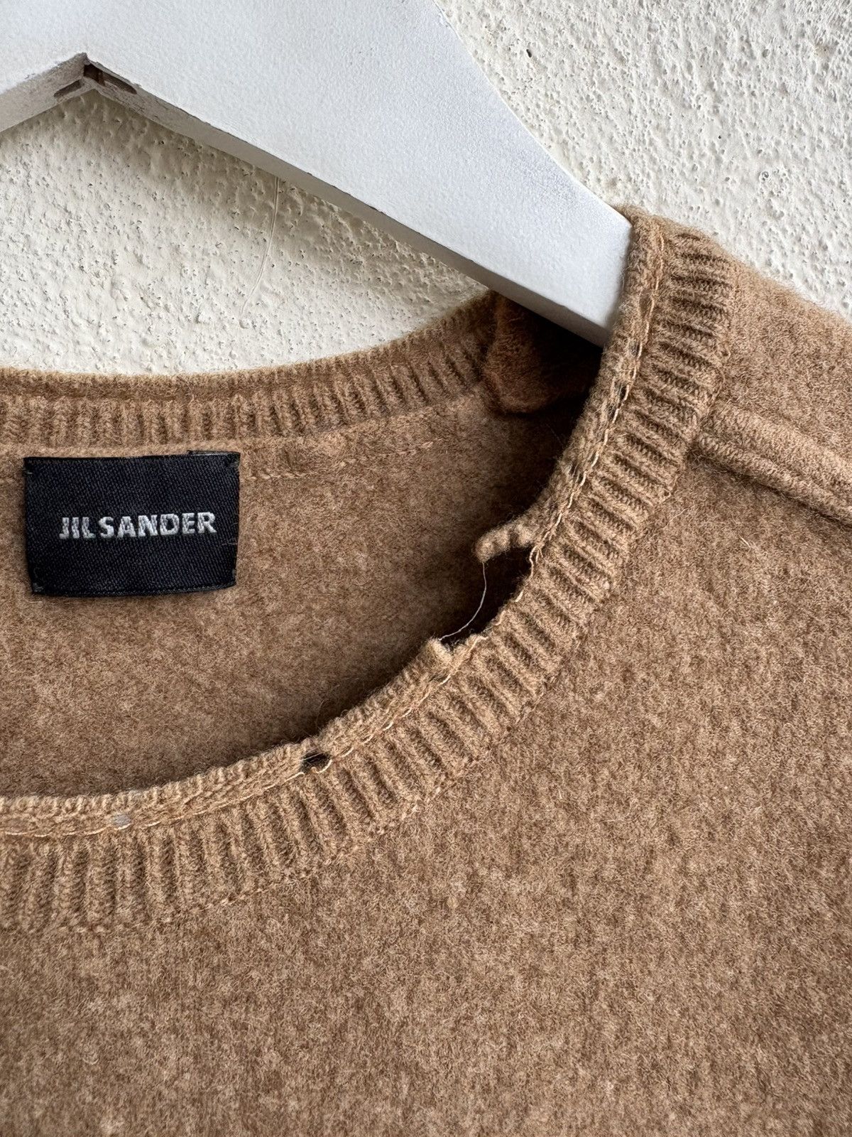 Jil Sander 2000s Jill sander Knit Vest Disstresh Size US L / EU 52-54 / 3 - 4 Thumbnail