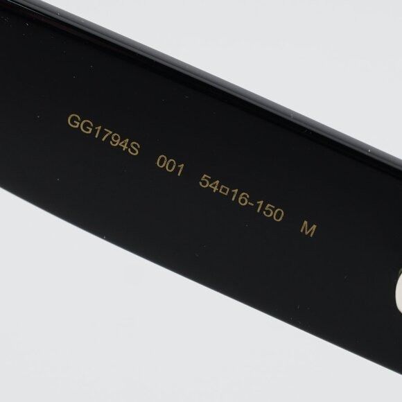 Gucci Gucci GG1794S 001 Sunglasses Black Square Frame, Grey Lenses Size ONE SIZE - 8 Thumbnail