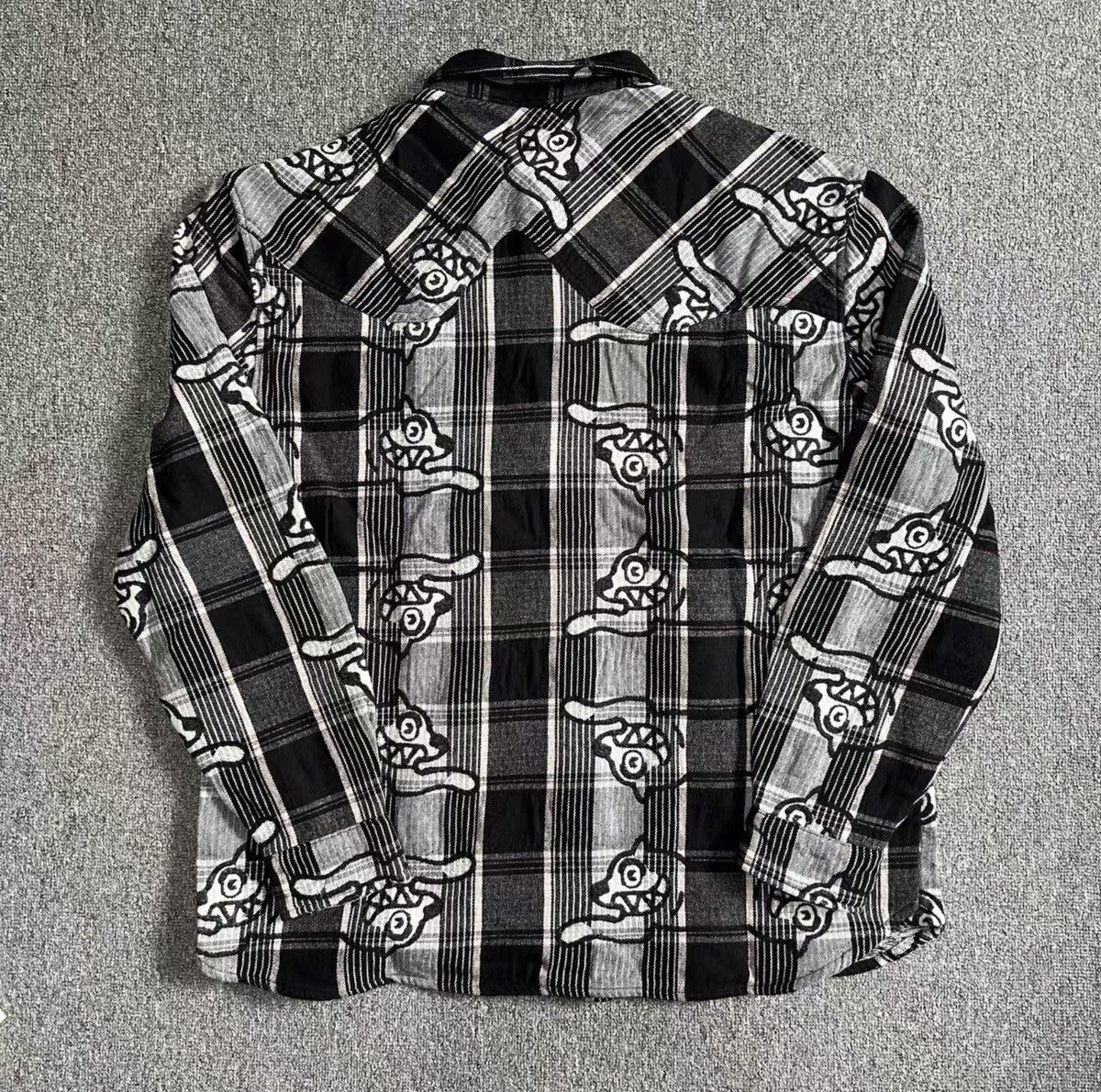 Billionaire Boys Club BBC ICECREAM All‑Over Embroidered Heavy Shirt Jacket Size US XXL / EU 58 / 5 - 2 Thumbnail