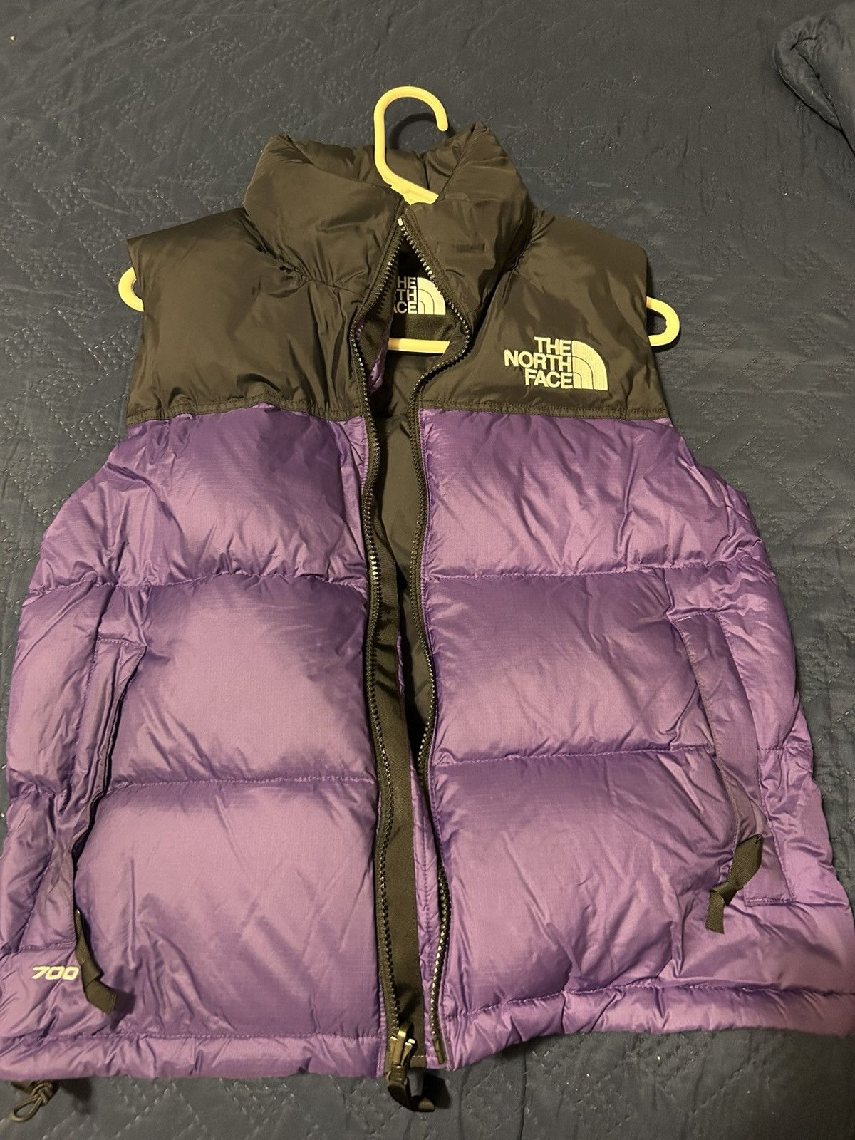 The North Face NorthFace WMNS Purple Nupste Puffer Vest Size S / US 4 / IT 40 - 1 Thumbnail