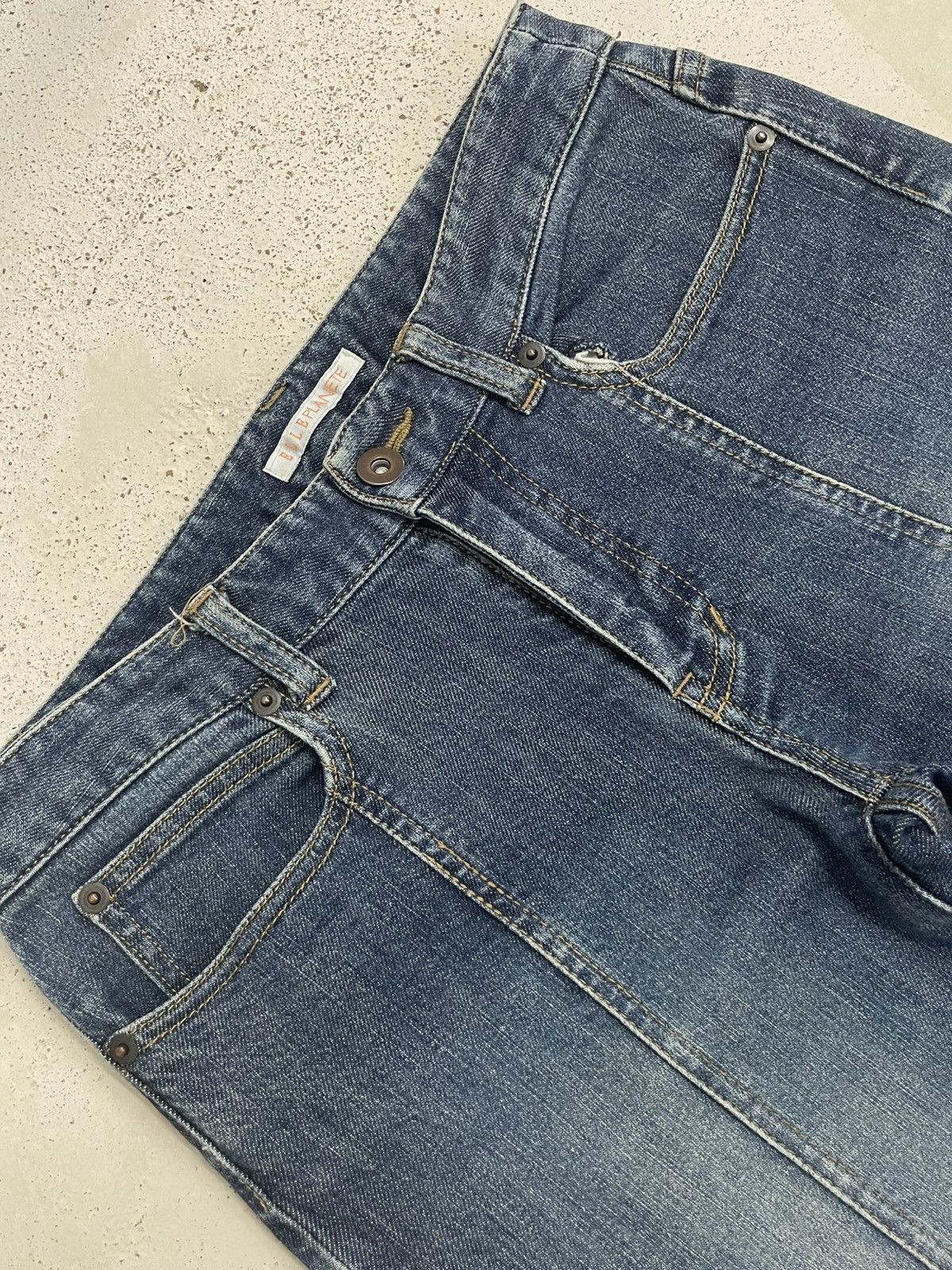 Hysteric Glamour Elle Planette Flare Stud Thread Asymmetrical Cut Design Size 26" / US 2 / IT 38 - 10 Thumbnail