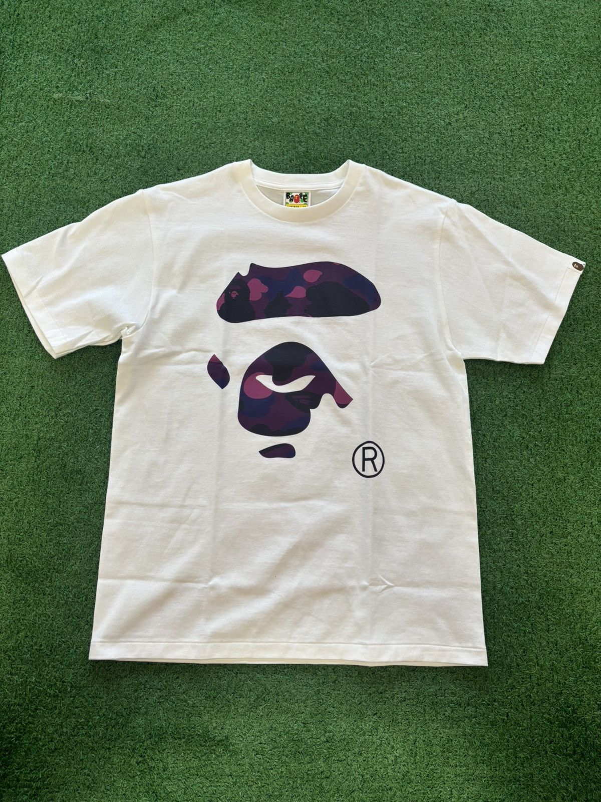 Bape BAPE Color Camo Ape Face Tee Size US M / EU 48-50 / 2 - 1 Thumbnail
