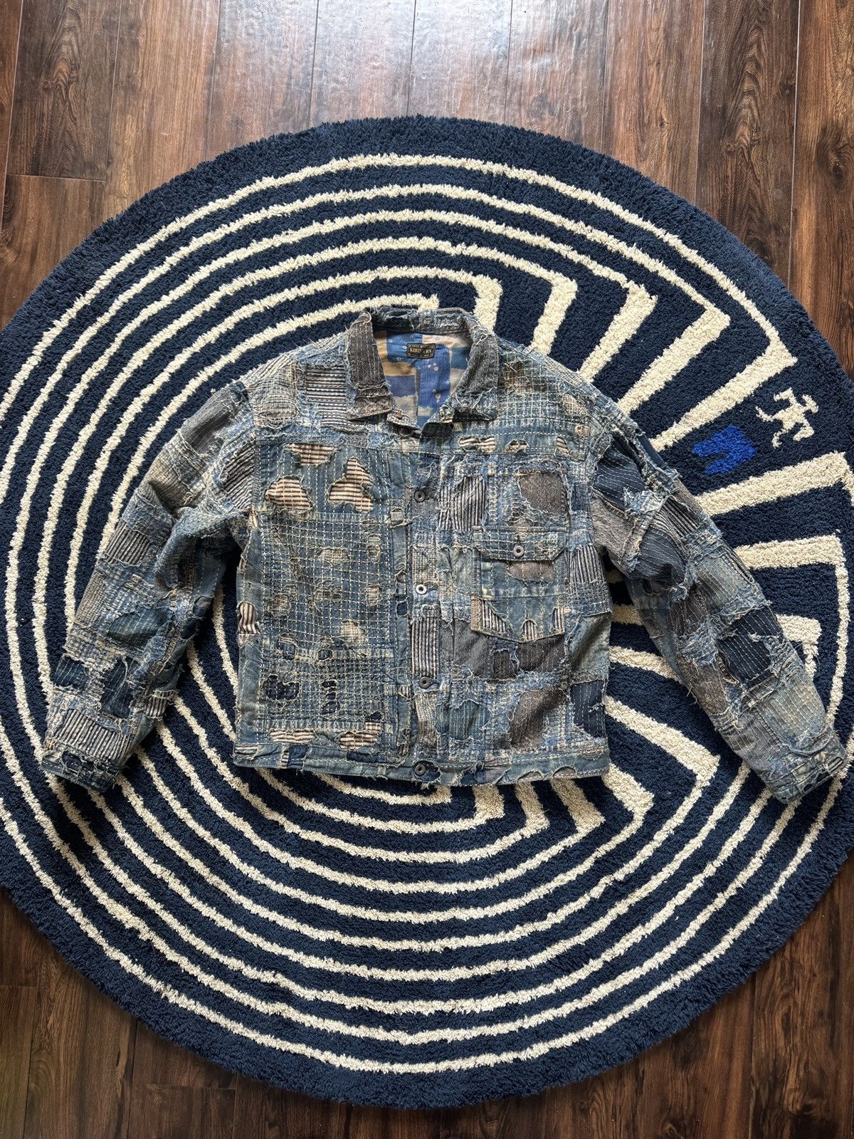 Kapital Kapital Boro Spring 1st Jacket — Indigo (Size 5 / XXL) Size US XL / EU 56 / 4 - 1 Thumbnail