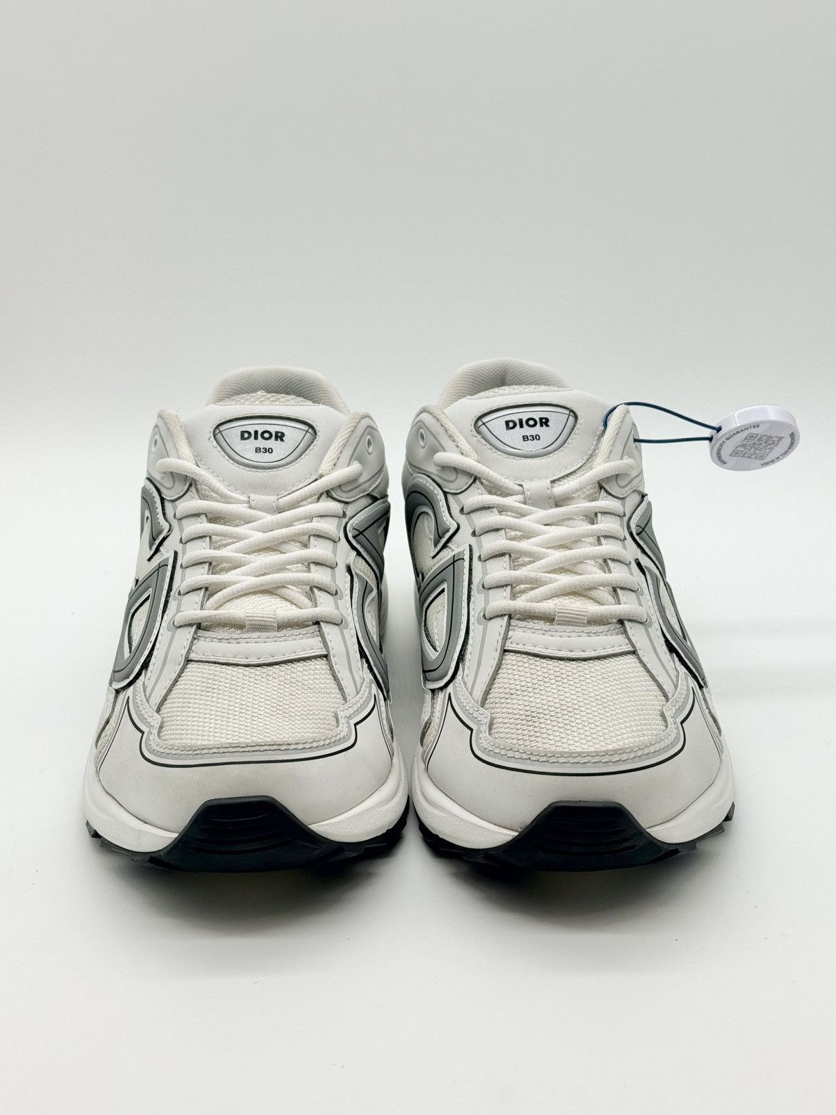 Dior Size 10 - Dior B30 White Silver Size US 10 / EU 43 - 4 Thumbnail