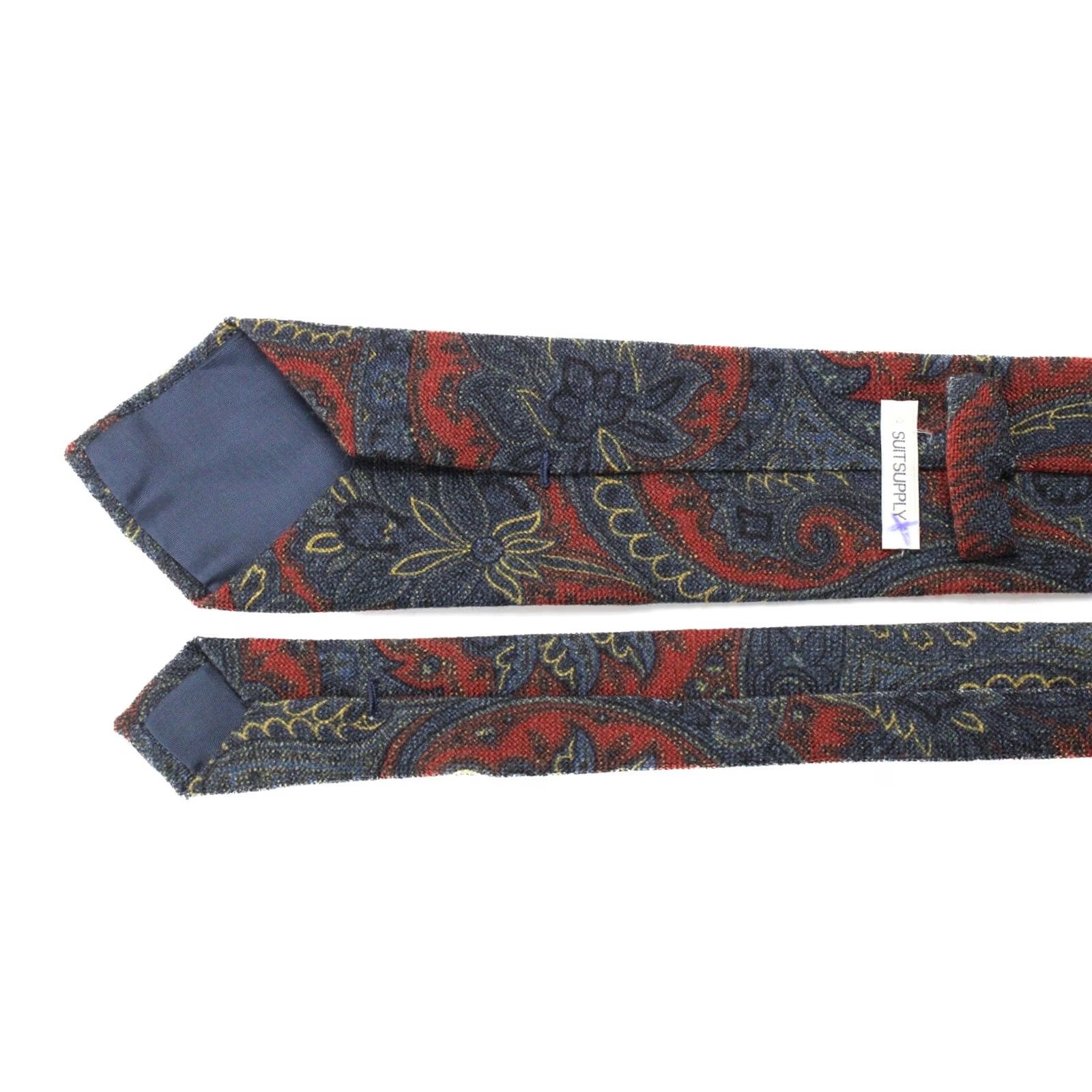 Suitsupply Suitsupply Tie Men's 152 X 8 CM Wool Patterned Tied Pointed Classic Size ONE SIZE - 4 Thumbnail
