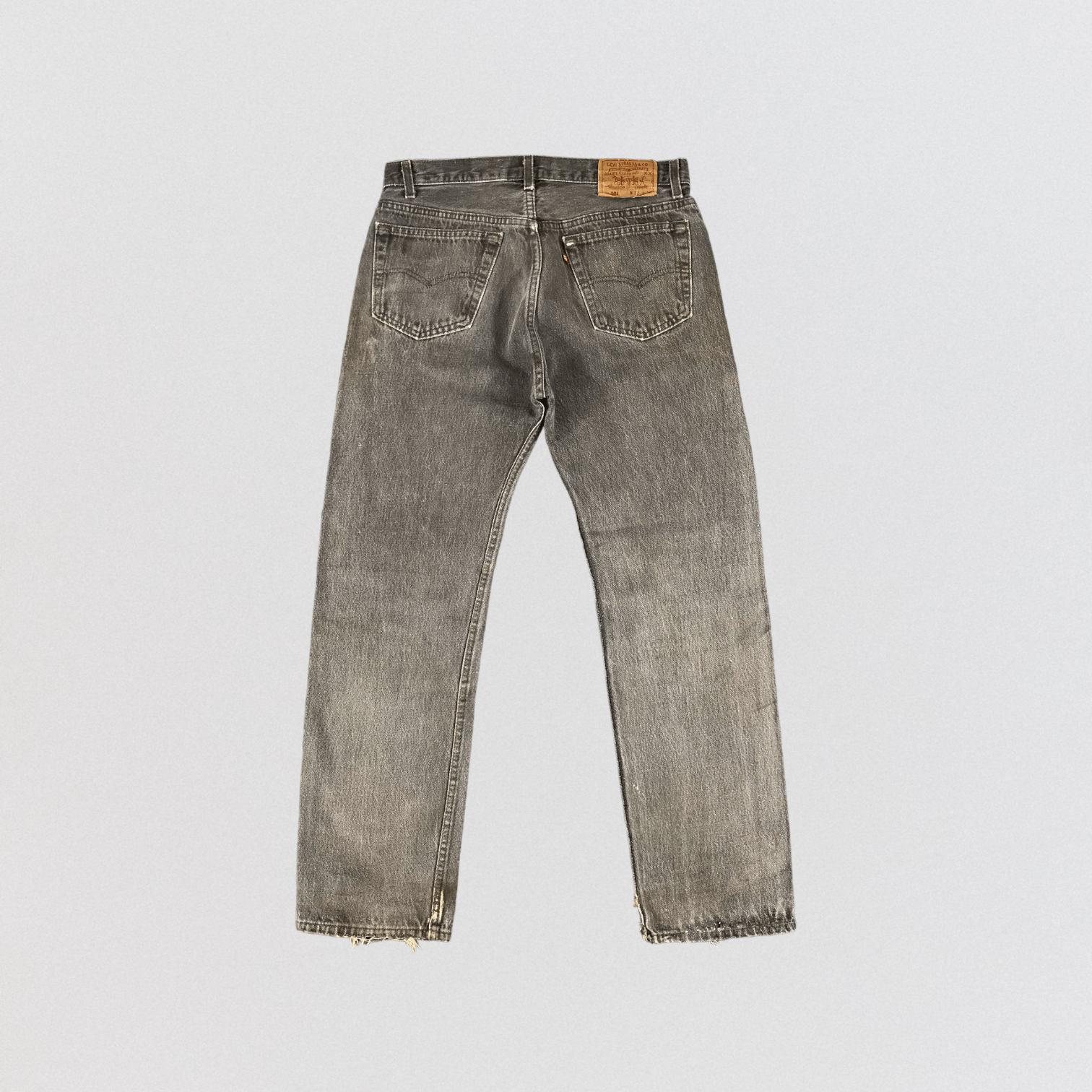 Levi's × Vintage Vintage 90s Sunfaded Levis 501 Jeans-JM903 Size US 33 - 2 Thumbnail