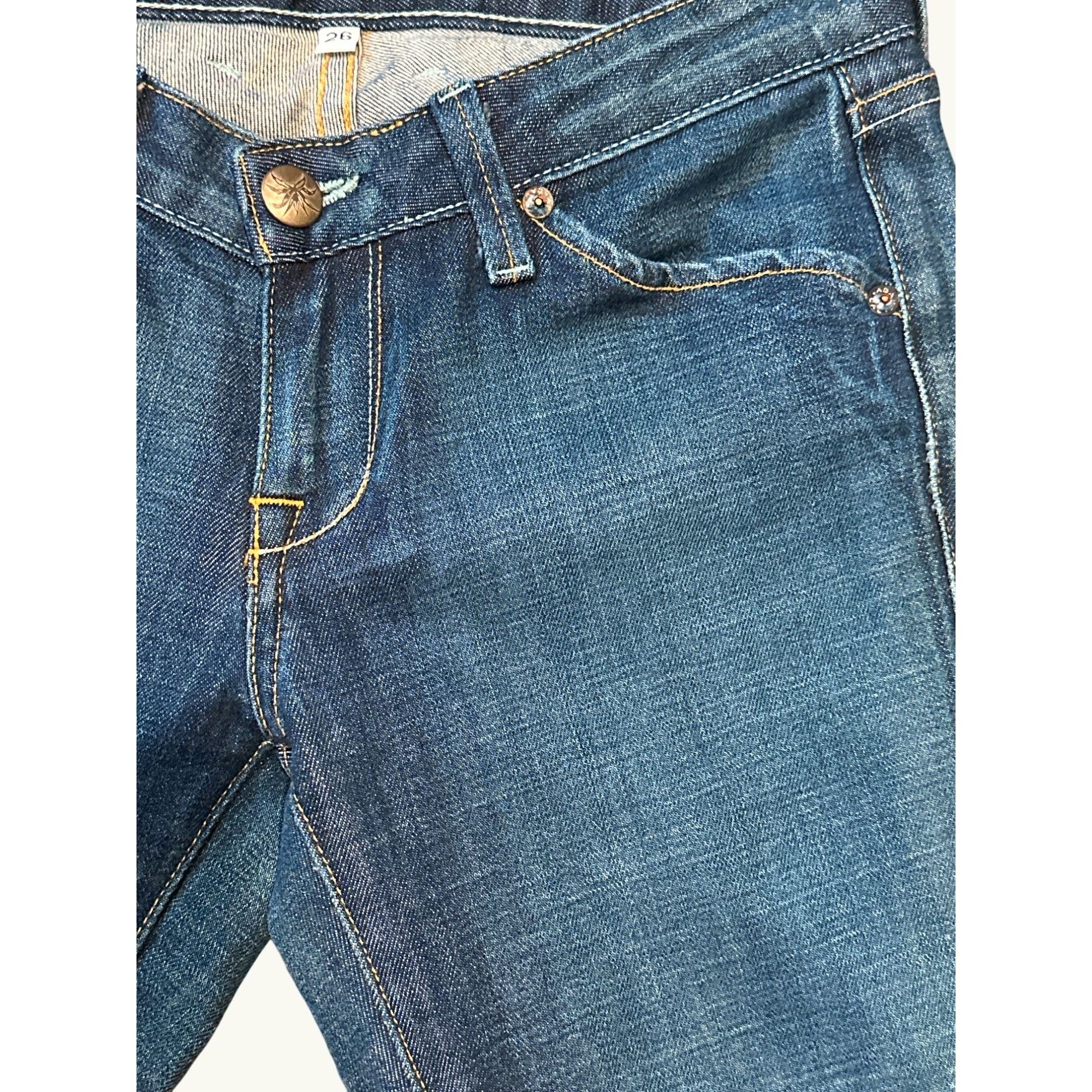 Agave Agave Slim Fit Boot Cut Jeans Montecito Supima Cotton CFlex Size 26" / US 2 / IT 38 - 9 Thumbnail