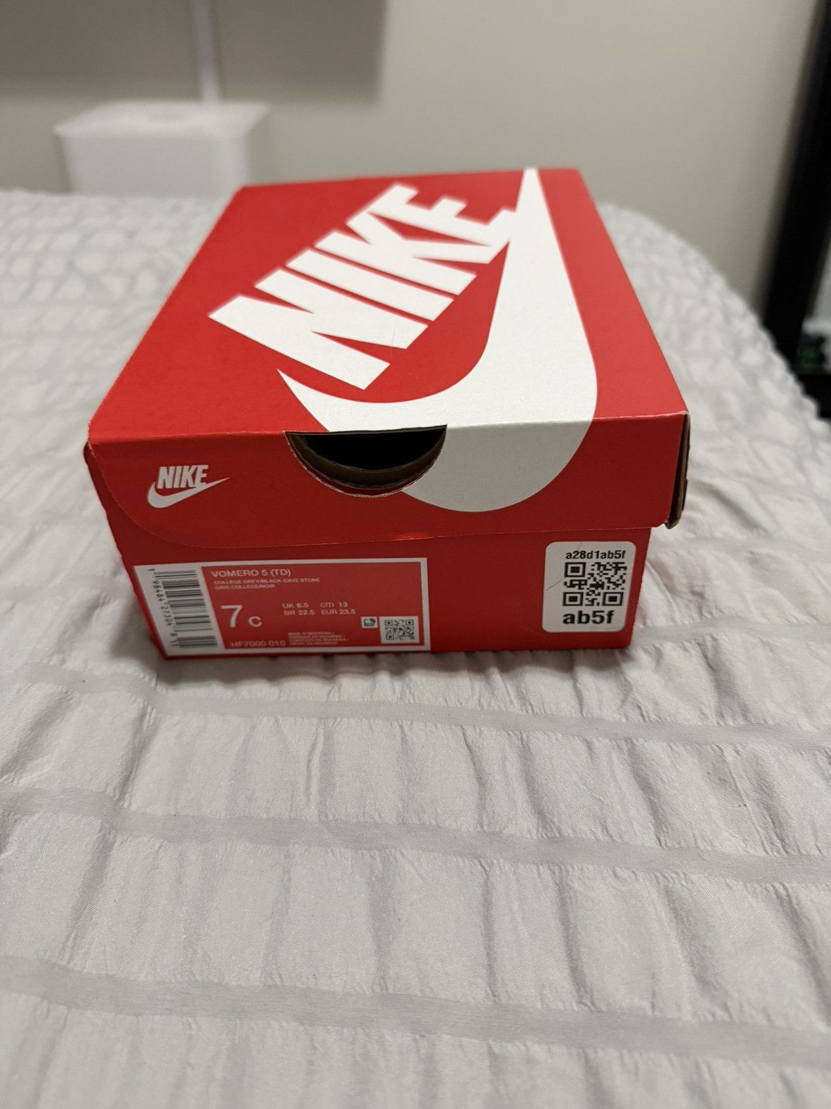 Nike Nike Vomero 5 Toddler ‘College Grey Cave Stone’ Size 7C Size US 7 / EU 40 - 9 Thumbnail
