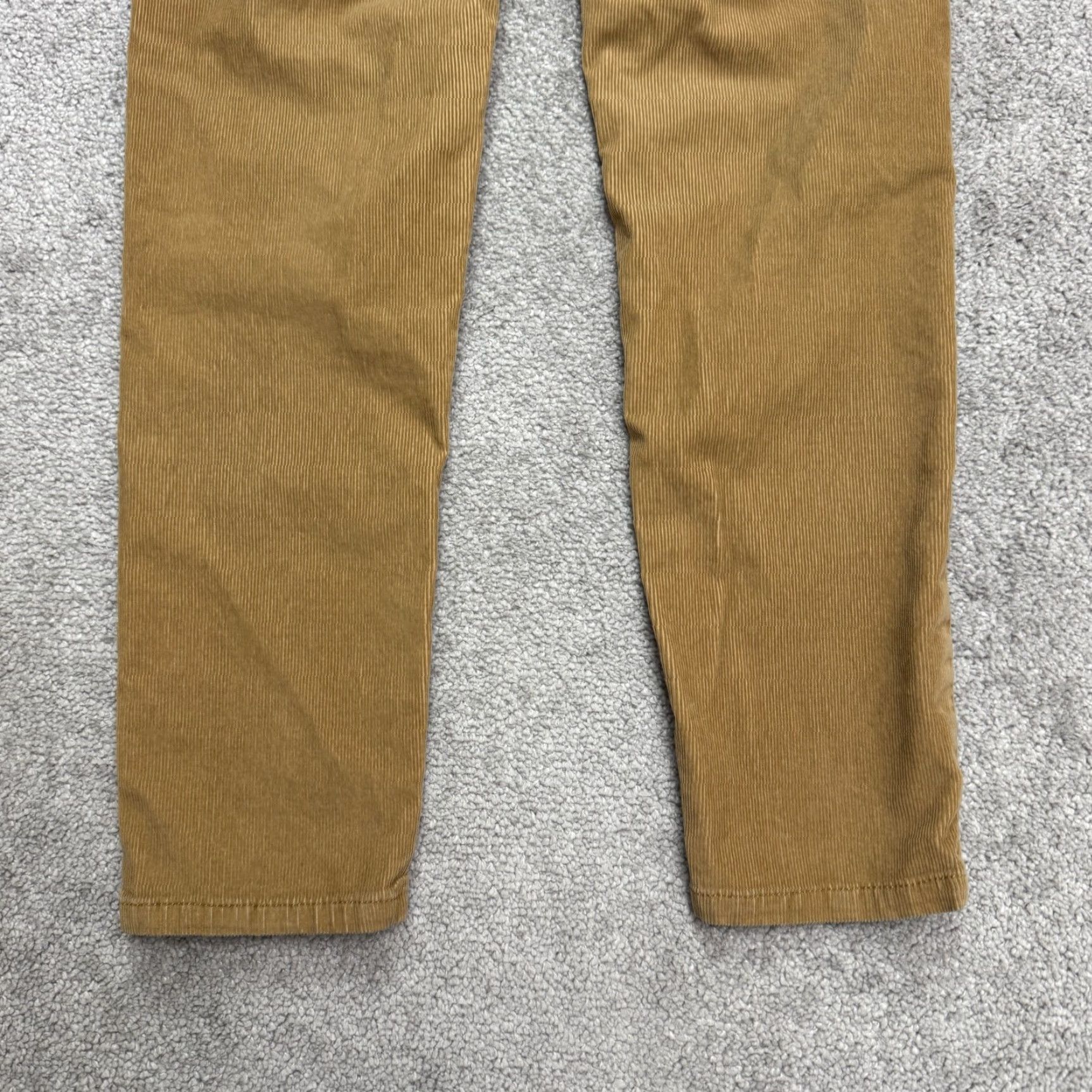 Vintage Pilcro And The Letterpress Stet Corduroy Pants Womens 28 Camel Brown Stretch Size 28" / US 6 / IT 42 - 4 Thumbnail