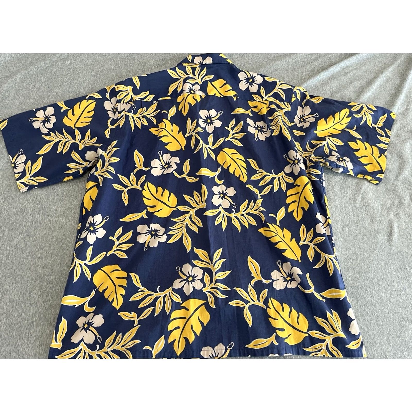 Reyn Spooner VINTAGE Reyn Spooner Button-Up Hawaiian Shirt Floral Blue Yellow Mens XL Size US XL / EU 56 / 4 - 3 Thumbnail