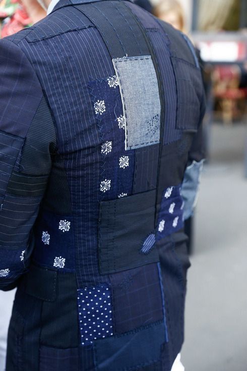 Comme des Garcons × Junya Watanabe JUNYA WATANABE 15S/S patchworks tailored jacket Size US L / EU 52-54 / 3 - 12 Thumbnail
