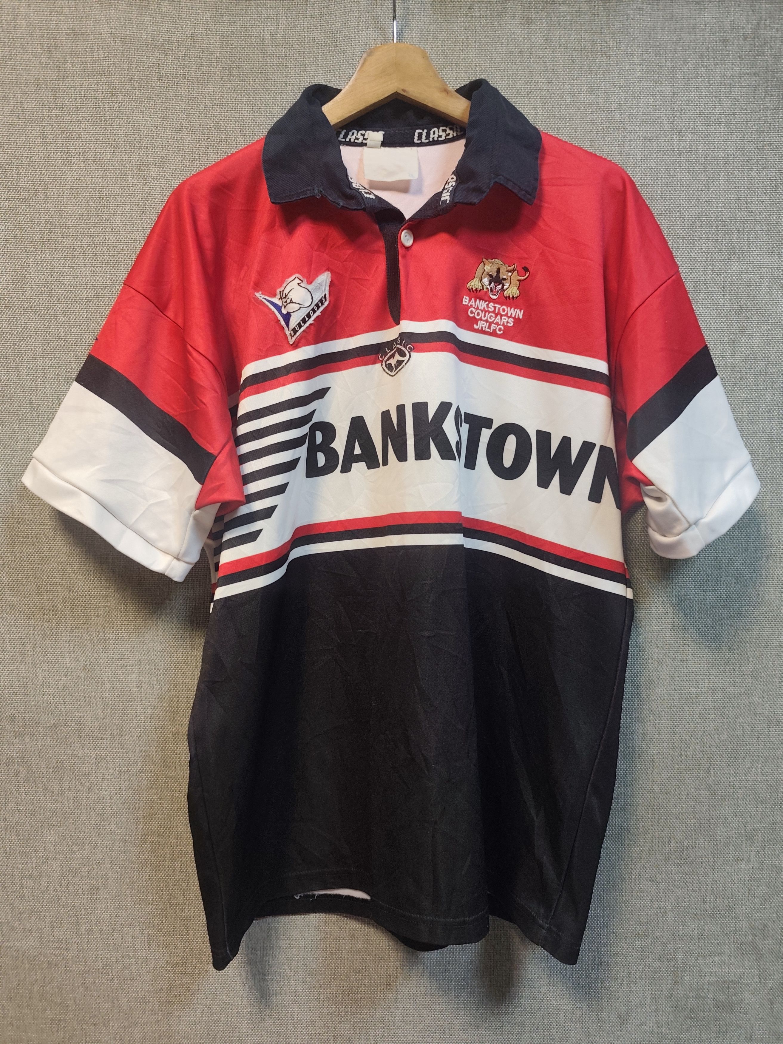 Vintage vintage Bankstown Cougars Junior Rugby Size US XL / EU 56 / 4 - 1 Thumbnail