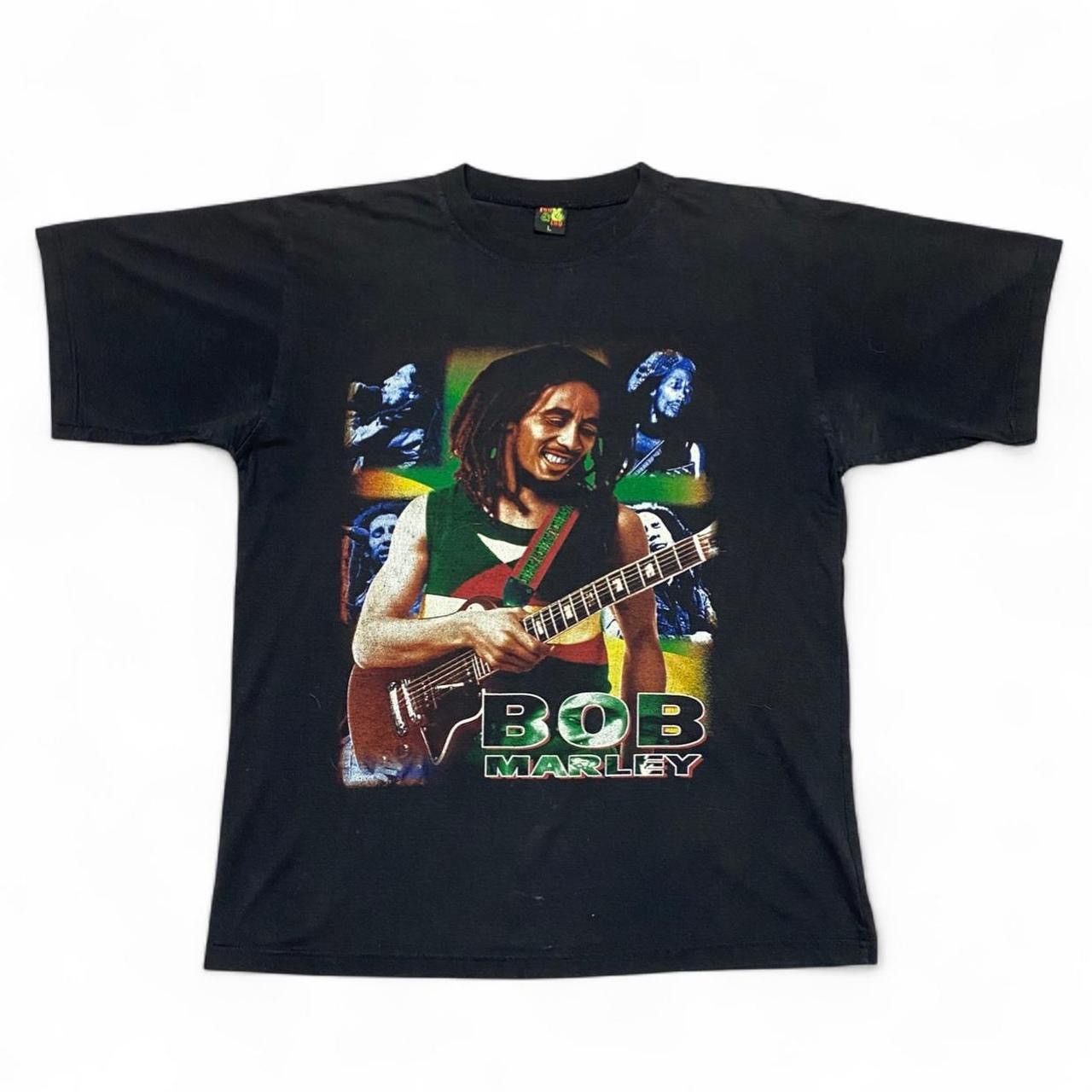 Other Y2k Bob Marley big graphic black t-shirt Size US L / EU 52-54 / 3 - 1 Thumbnail