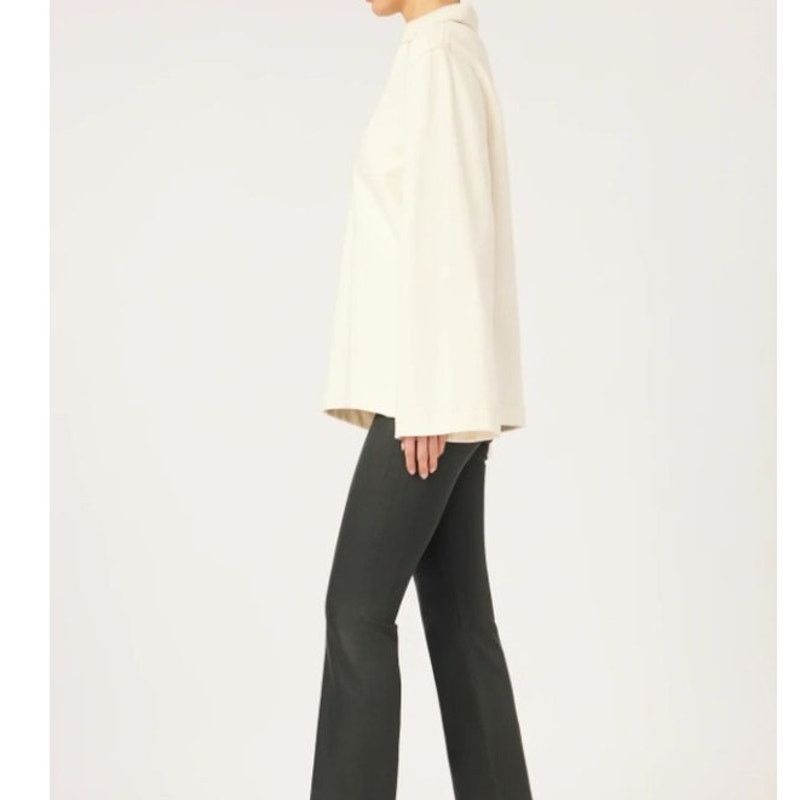 DL1961 NWT DL1961 Women's Cream Sweatshirt Millie Tunic Top M Size M / US 6-8 / IT 42-44 - 3 Thumbnail