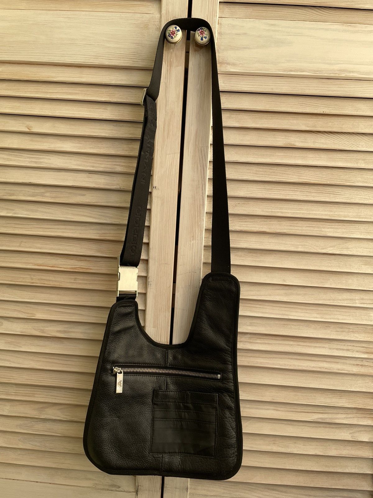 Giorgio Armani Vintage Archive Giorgio Armani leather crossbody bag Size ONE SIZE - 9 Thumbnail
