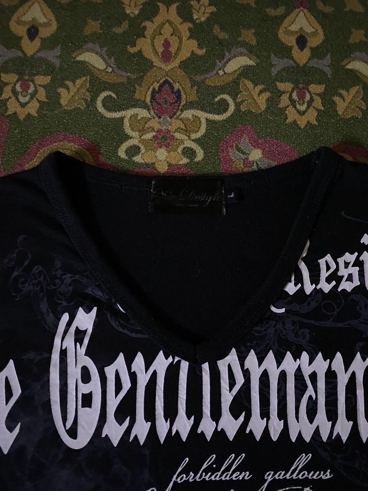 If Six Was Nine × Japanese Brand × Le Grande Bleu (L.G.B.) Japanese Brand Oblo Design Poem Punk Design Style Size US M / EU 48-50 / 2 - 4 Thumbnail