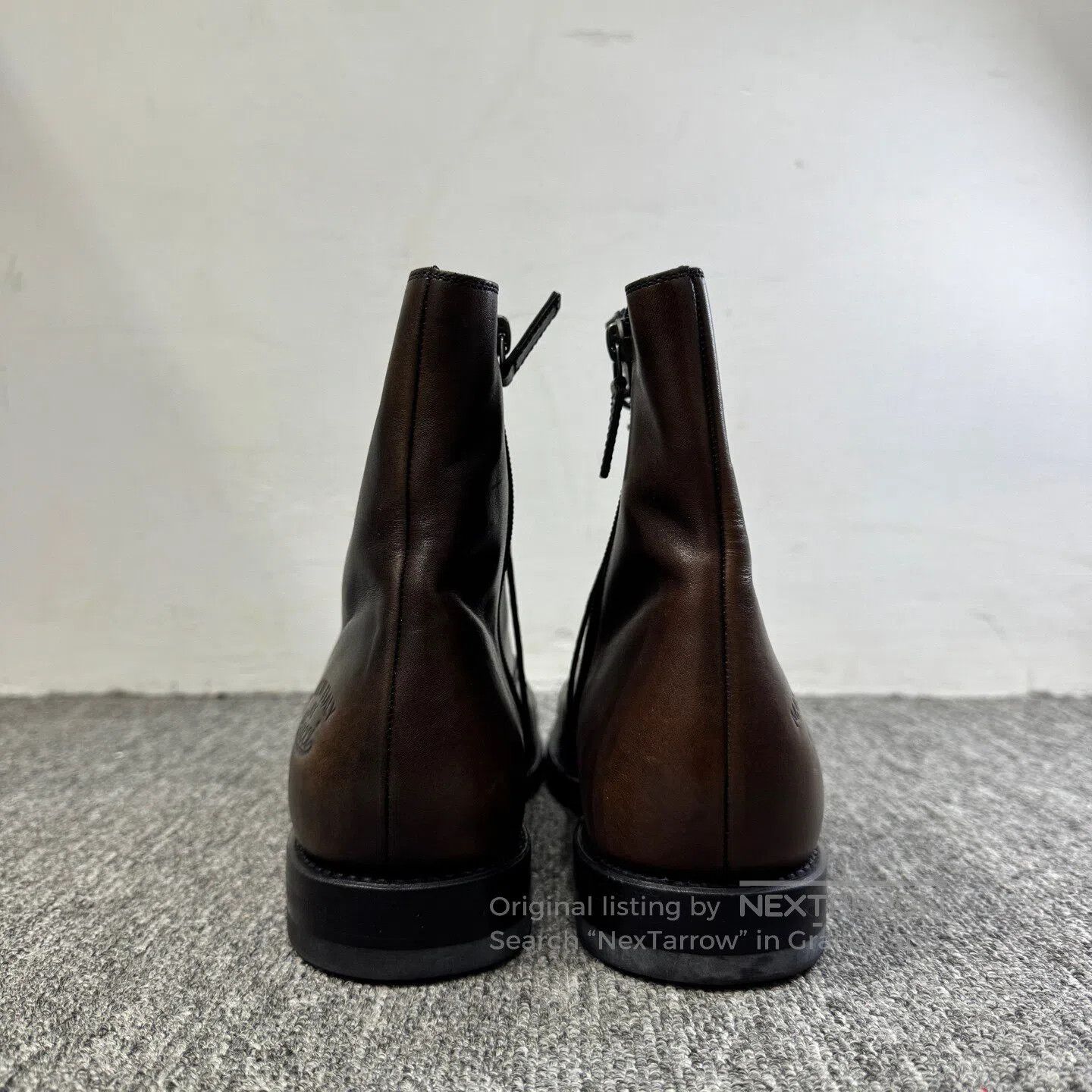 Gucci Guicci Wear old leather boots| Size US 6.5 / EU 39-40 - 3 Thumbnail