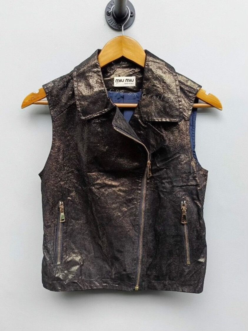 Miu Miu Miu Miu Vintage Vest Size M / US 6-8 / IT 42-44 - 1 Thumbnail