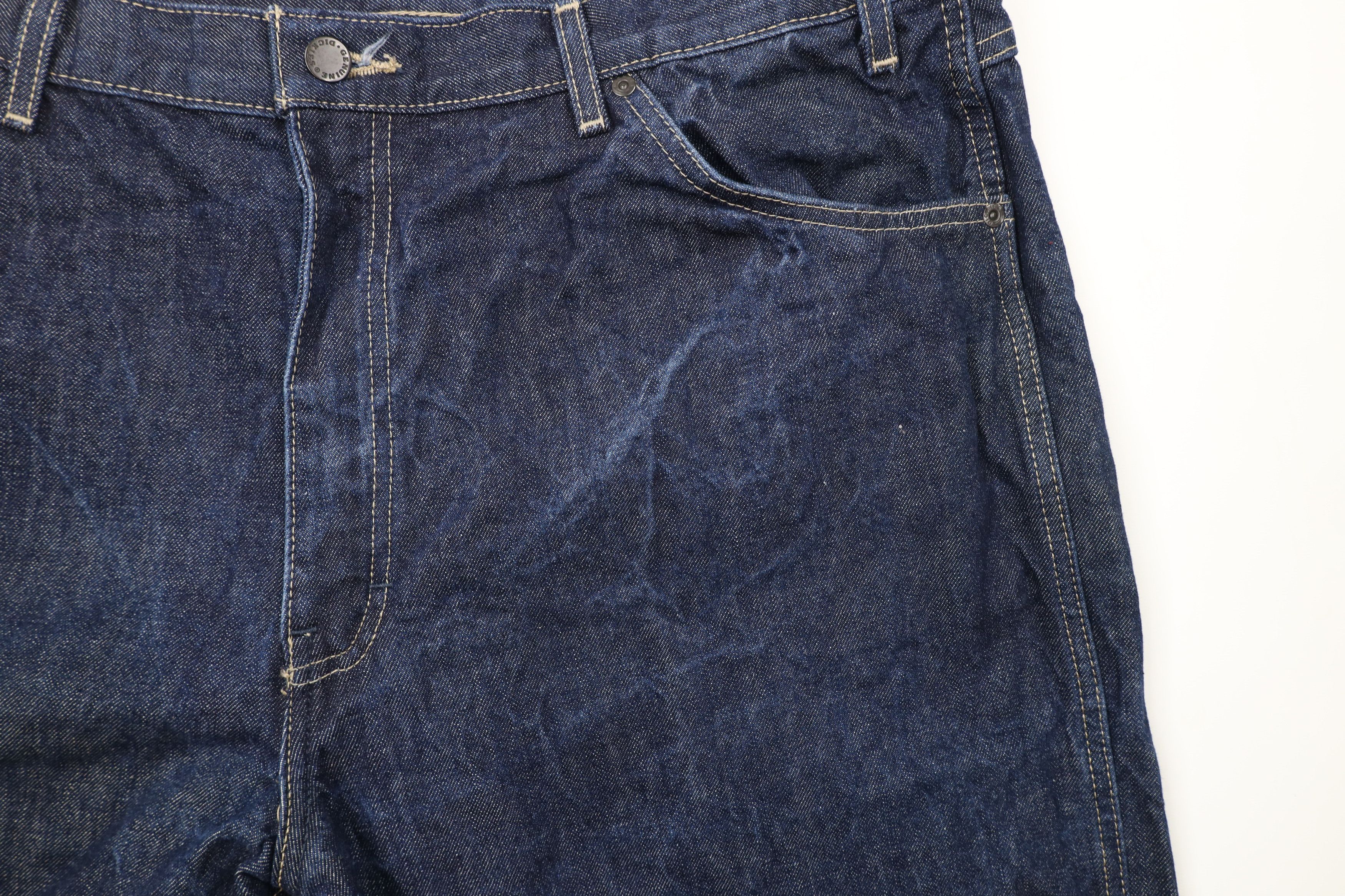 Dickies × Vintage Vintage Dickies Out Carpenter Denim Jean Shorts Jorts Indigo Size US 40 / EU 56 - 5 Thumbnail