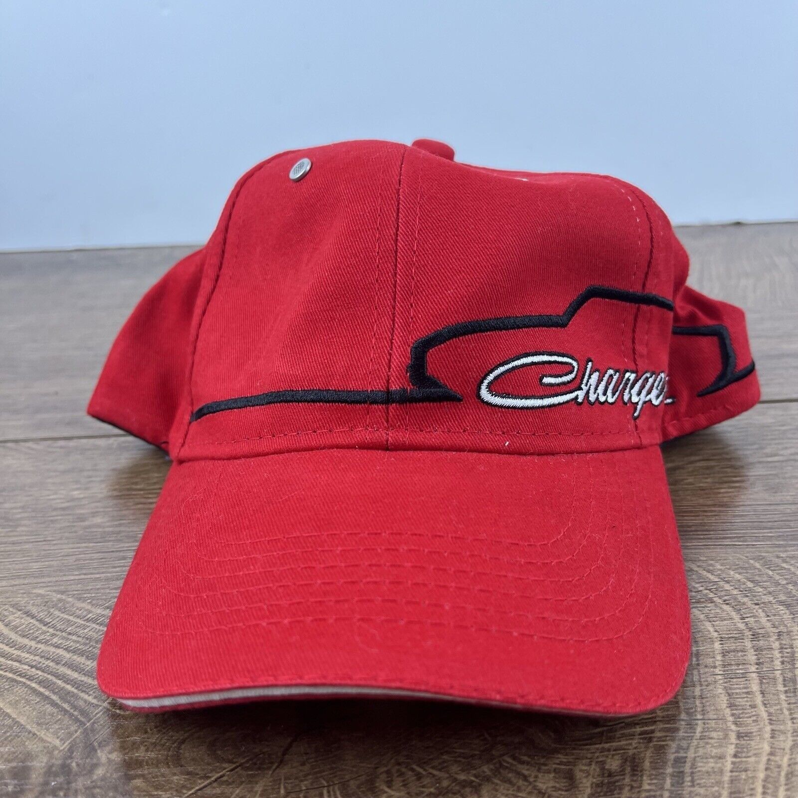 Other Dodge Charger Car Hat Red Cap Charger Adjustable Hat Red Adu Size ONE SIZE - 2 Thumbnail
