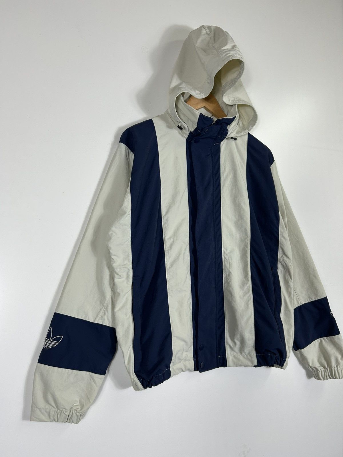 Adidas 🔥Adidas Bailer Wind Hooded Zipper Jacket Size US M / EU 48-50 / 2 - 2 Thumbnail