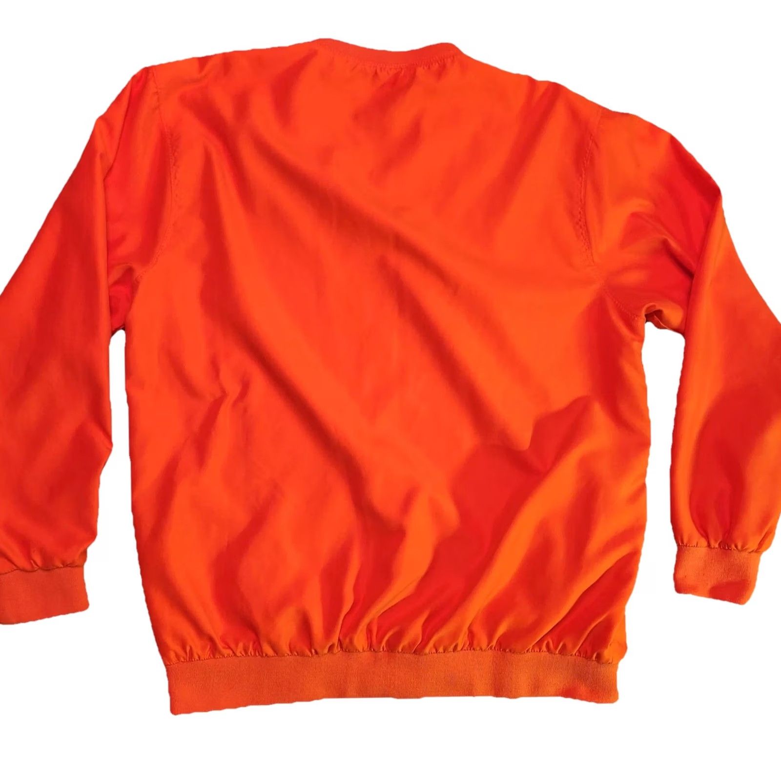 Vintage Palm Springs Golf Pullover Mens XL Orange Microfiber Windbreaker Patch Sleeve Long Sleeve Pullover Size US XL / EU 56 / 4 - 3 Thumbnail