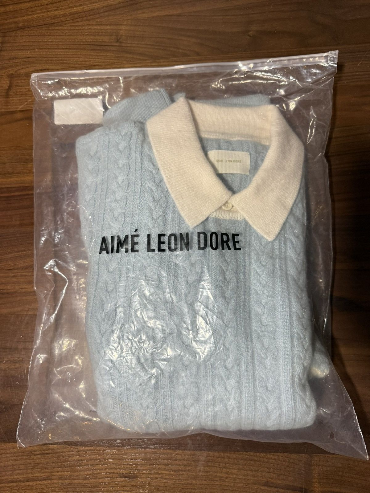 Aime Leon Dore Aime ALD Aimé Leon Dore Collegiate Tie Die Cable Knit Rugby Size US L / EU 52-54 / 3 - 2 Thumbnail